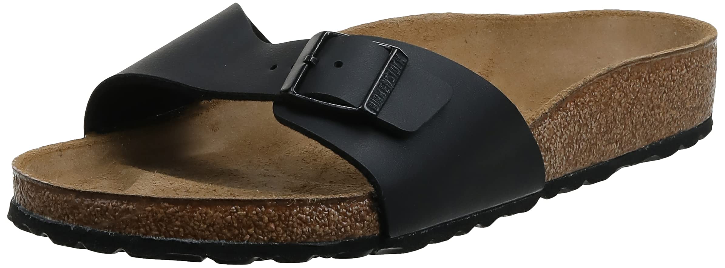 BIRKENSTOCK Madrid Birkibuc Vegan Earthy Black US Women 7.0 / Men 5.0