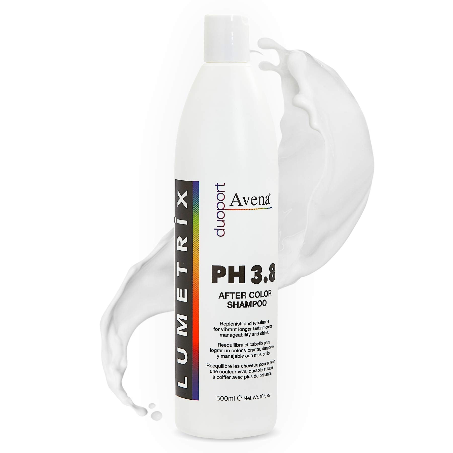 Avena Lumetrix After Color Shampoo Hair and Scalp Treatment- Paraben-Free|PH 3.8 For Vibrant Longer Lasting Color Brilliance Replenish and Rebalance Reduce Breakage | volumizing hair 500ml / 16.9oz