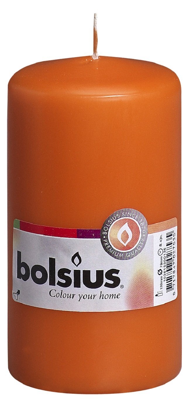 BOLSIUS Pillar Candle, Mango - Like New