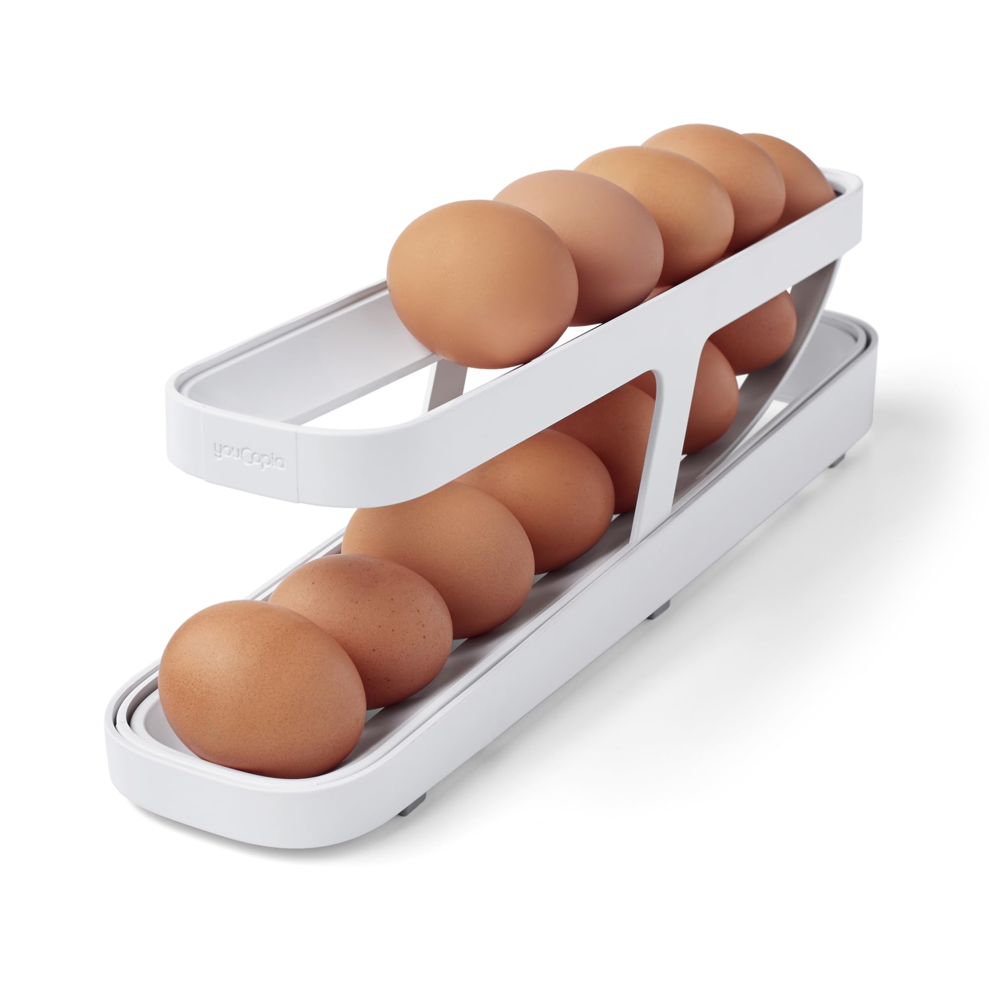 YouCopia FridgeView Rolling Egg Holder - Like New