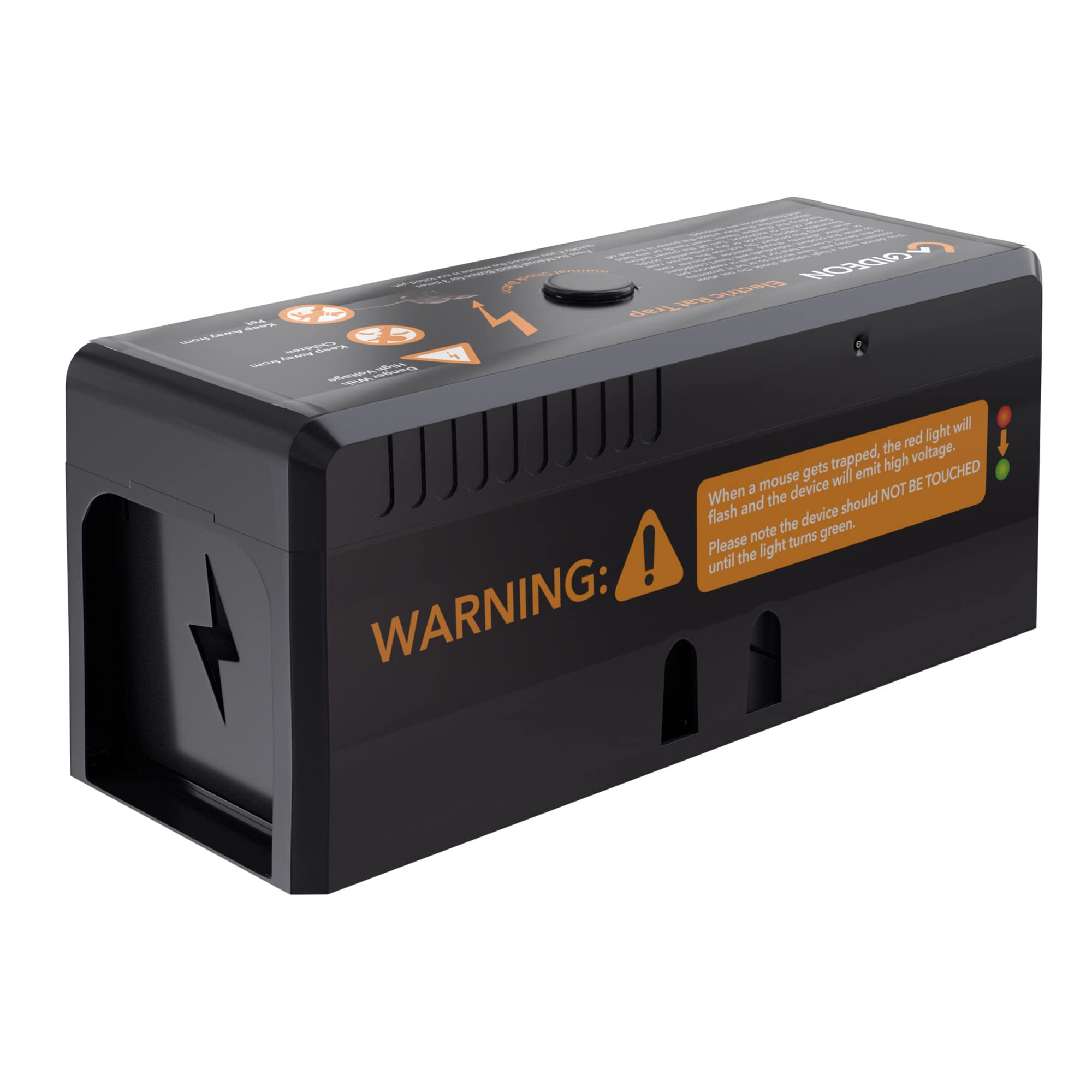 Eliminator Mouse Trap & Rat Trap-Electric Mouse Traps Indoor for Home- Humane pest Control Traps for Mice- No Touch, Reusable Rat Zapper Rodent Killer - Very Good