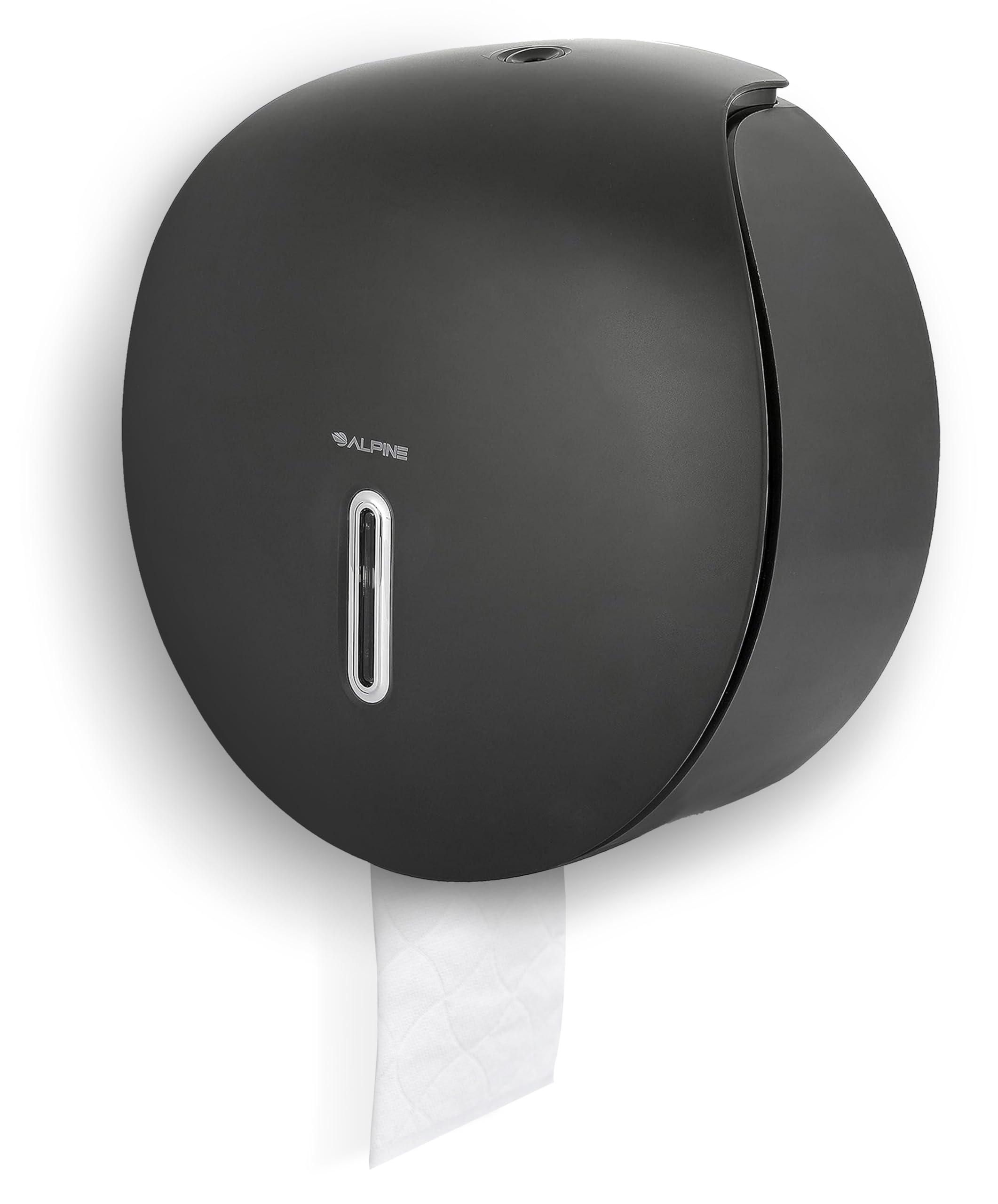 Alpine Commercial Toilet Paper Dispenser - Jumbo Toilet Paper Dispenser, Commercial Toilet Paper Holder Wall Mount, Industrial Toilet Paper Holder with Key (Gray) - Like New