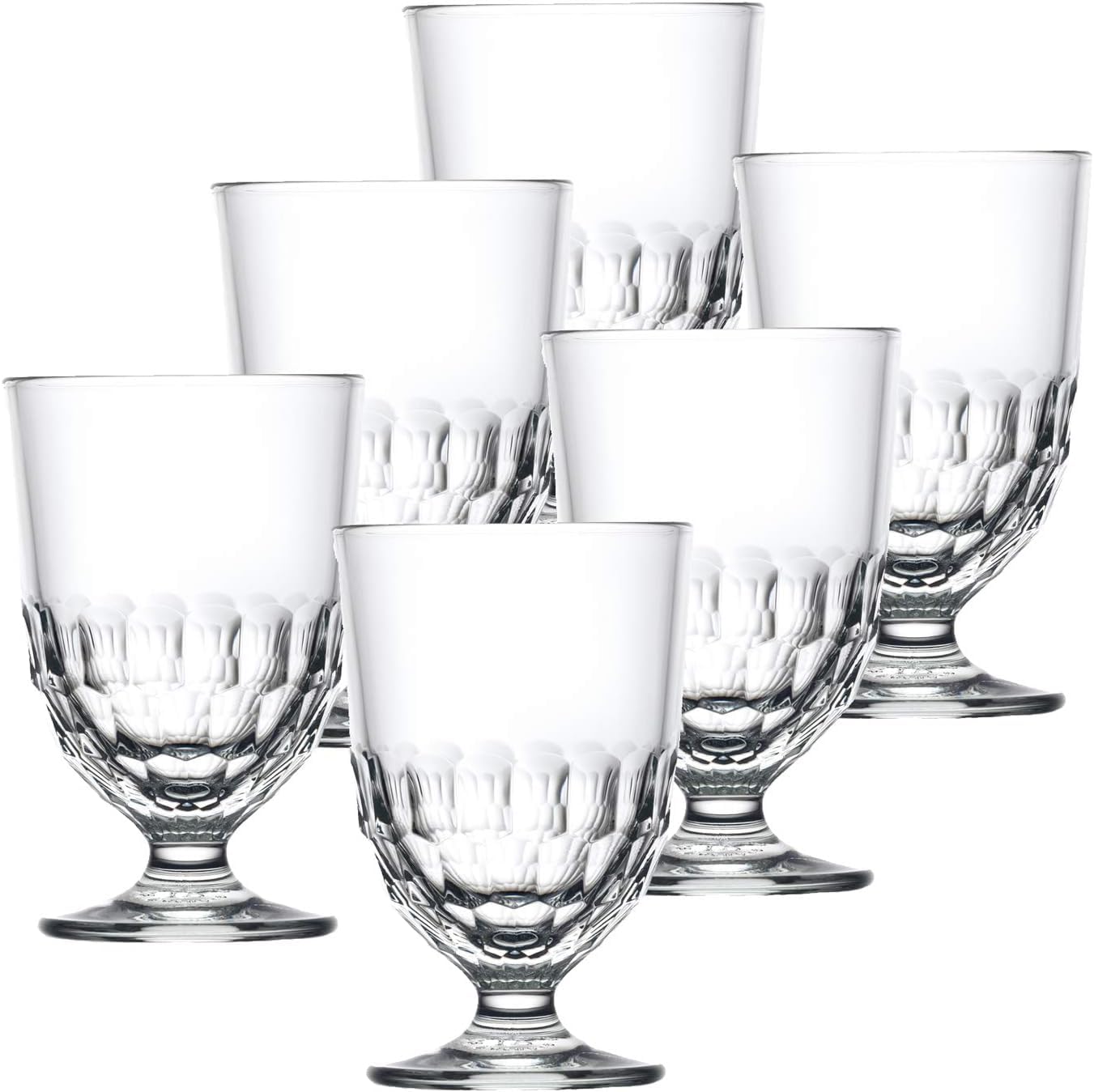 La Rochere Artois 10.5 oz Water Glass (Set Of 6), Clear - Acceptable