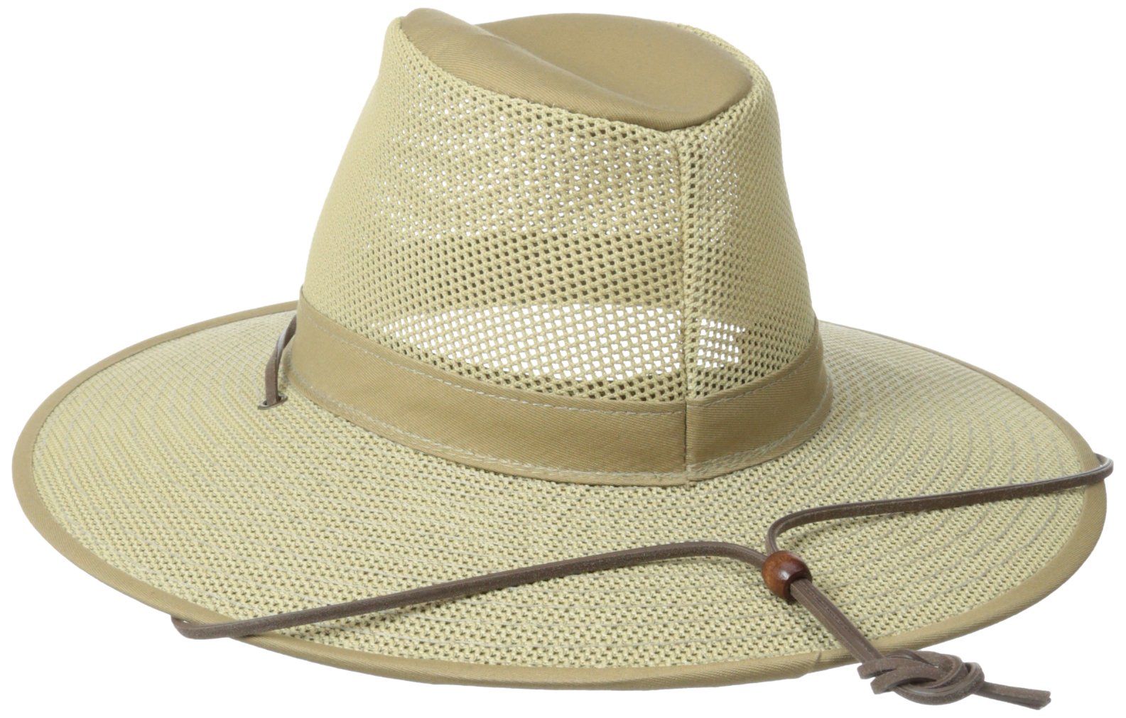 Henschel Hats Aussie Breezer Hat - Sun Protection & Crushable Soft Mesh Hat - Outdoor Men's Summer Hat with Adjustable String - Like New