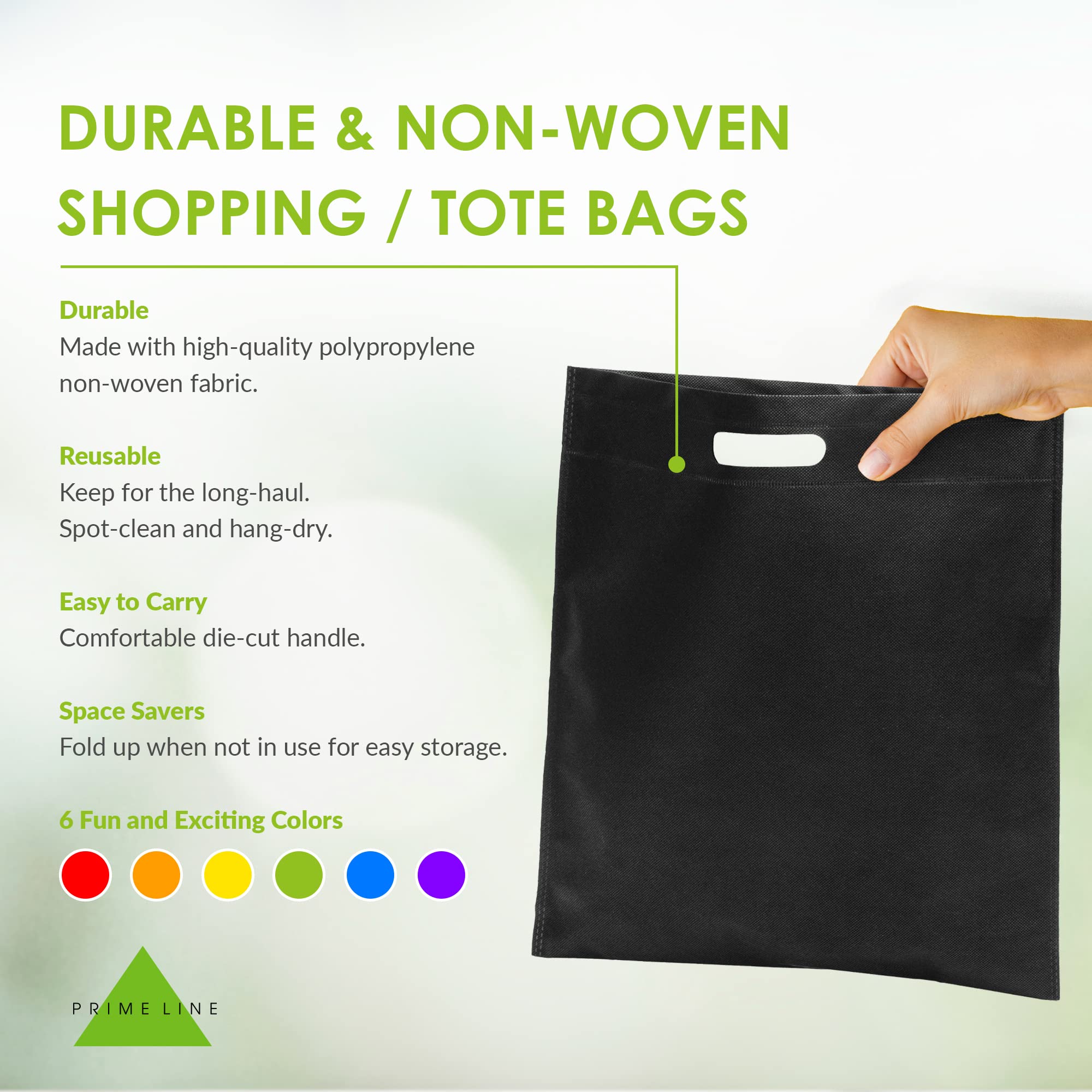 Prime Line Packaging 15x16 Shopping & Merchandise Bags - Very Good