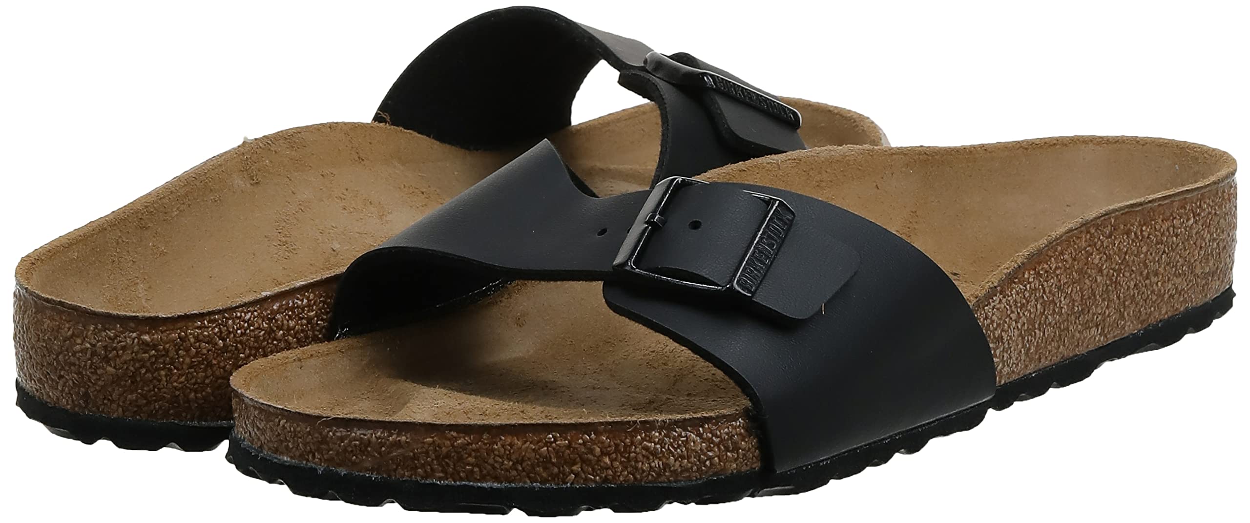 BIRKENSTOCK Madrid Birkibuc Vegan Earthy Black US Women 7.0 / Men 5.0