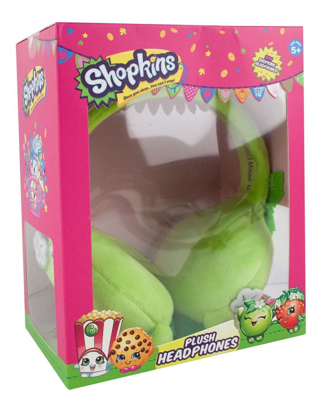 Shopkins D'lish Donut Plush Headphones  - Like New