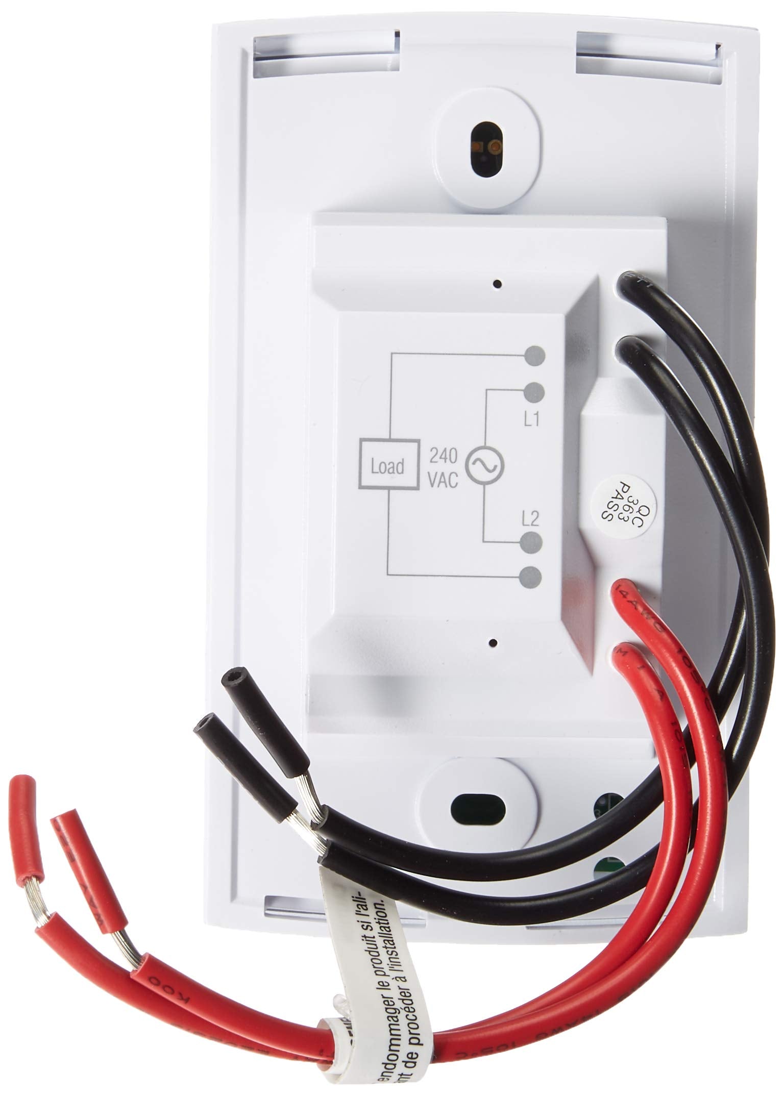 Honeywell TL7235A1003 Line Volt Pro Non-Programmable Digital Thermostat with Electronic Temperature Control, 240-Volt - Like New