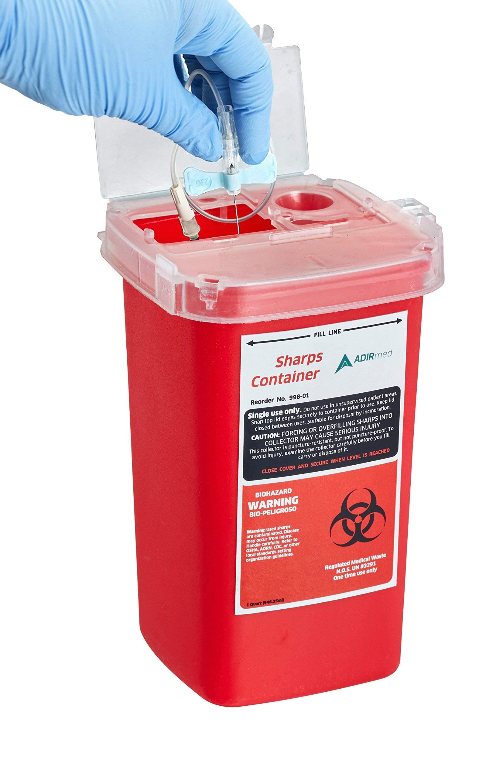 AdirMed Sharps Container Variation - Like New