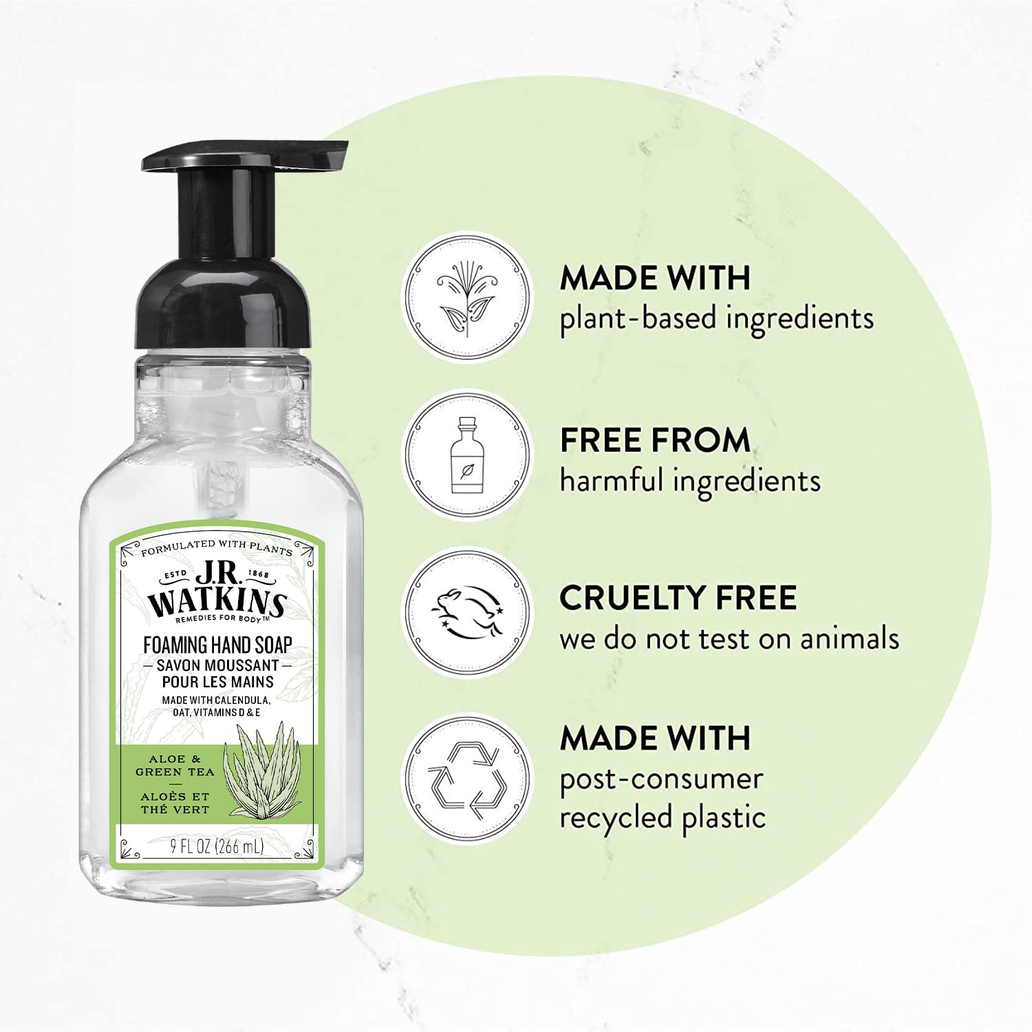 J.R. Watkins Watkins Gel Hand Soap Refill