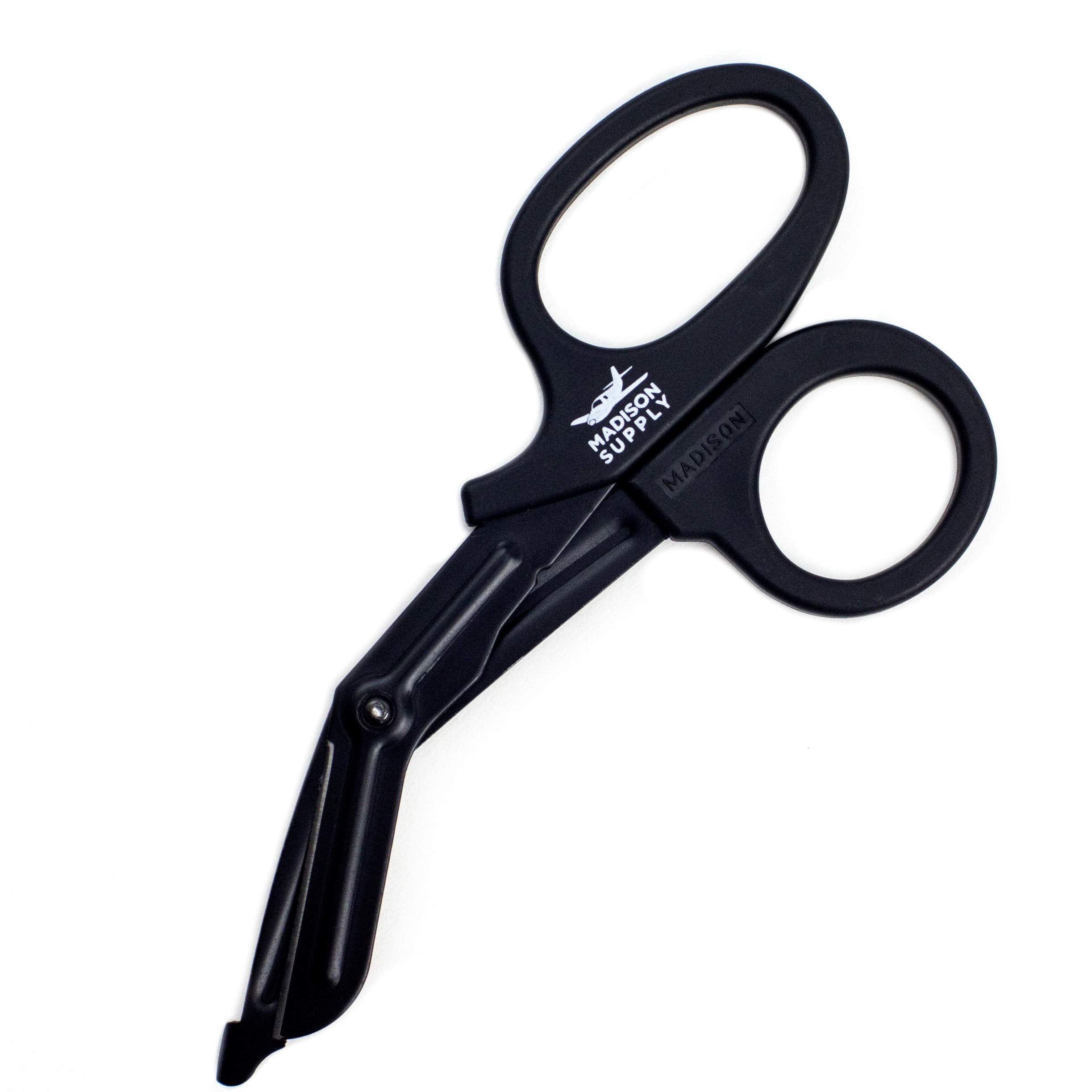 Madison Supply - Medical Scissors, EMT and Trauma Shears, Premium Quality 7.5"- 2-Pack and 4-Pack - Good