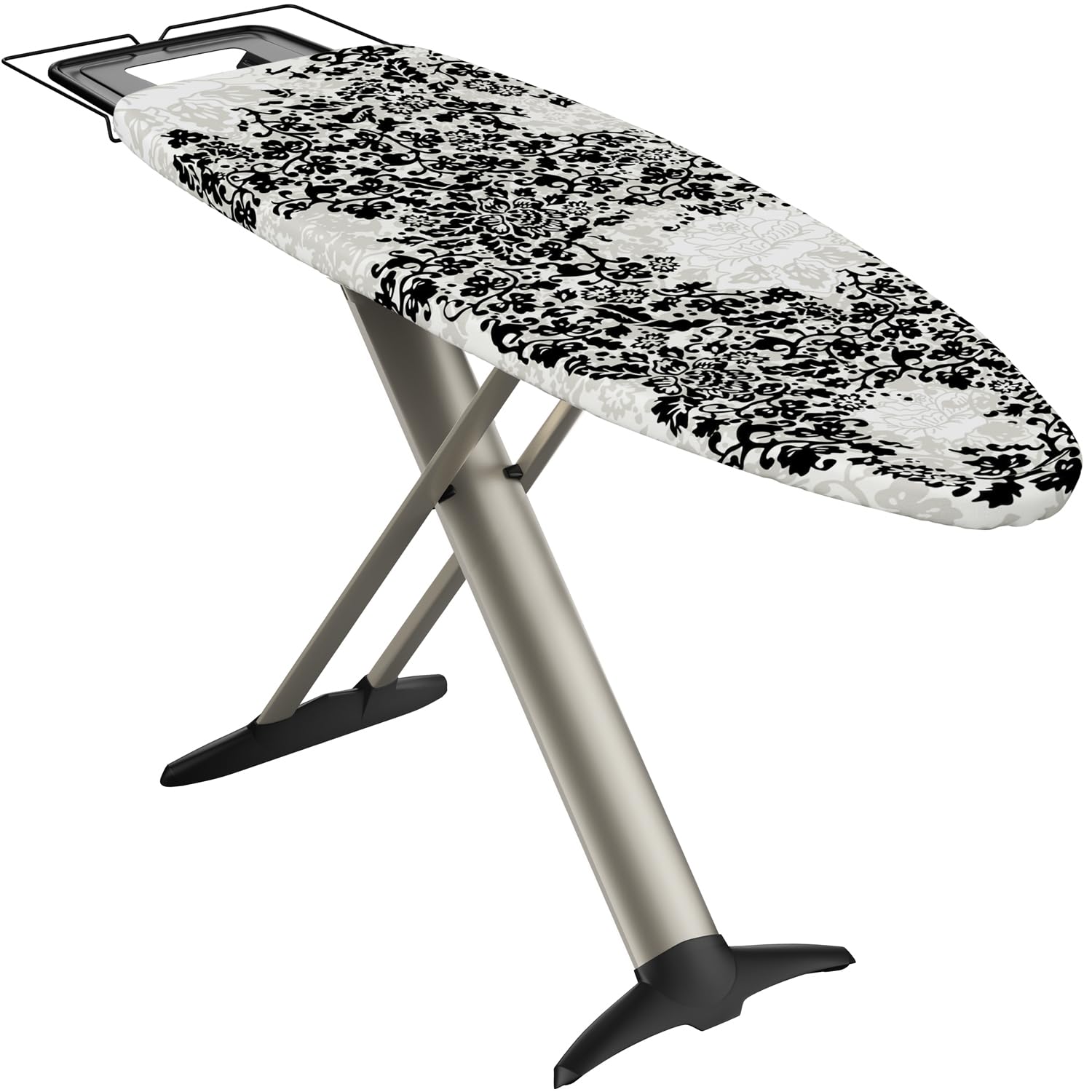 Bartnelli Pro Luxury Ironing Board - Extra Wide 51x19” Steam Iron Rest, Adjustable Height, T-Leg Foldable, European Made - Very Good