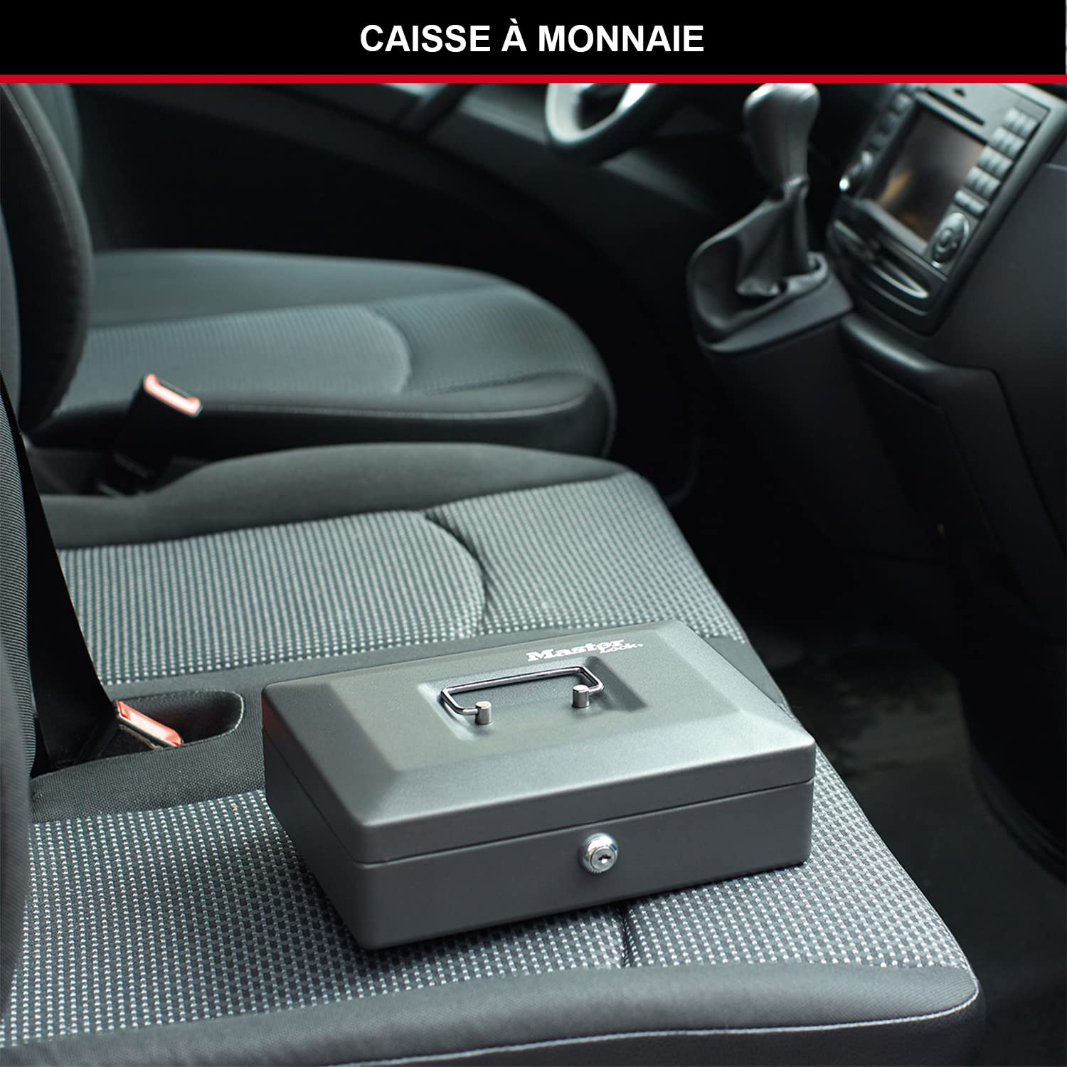 Master Lock CB- Money Box (Key, Money Tray, Handle) - Like New