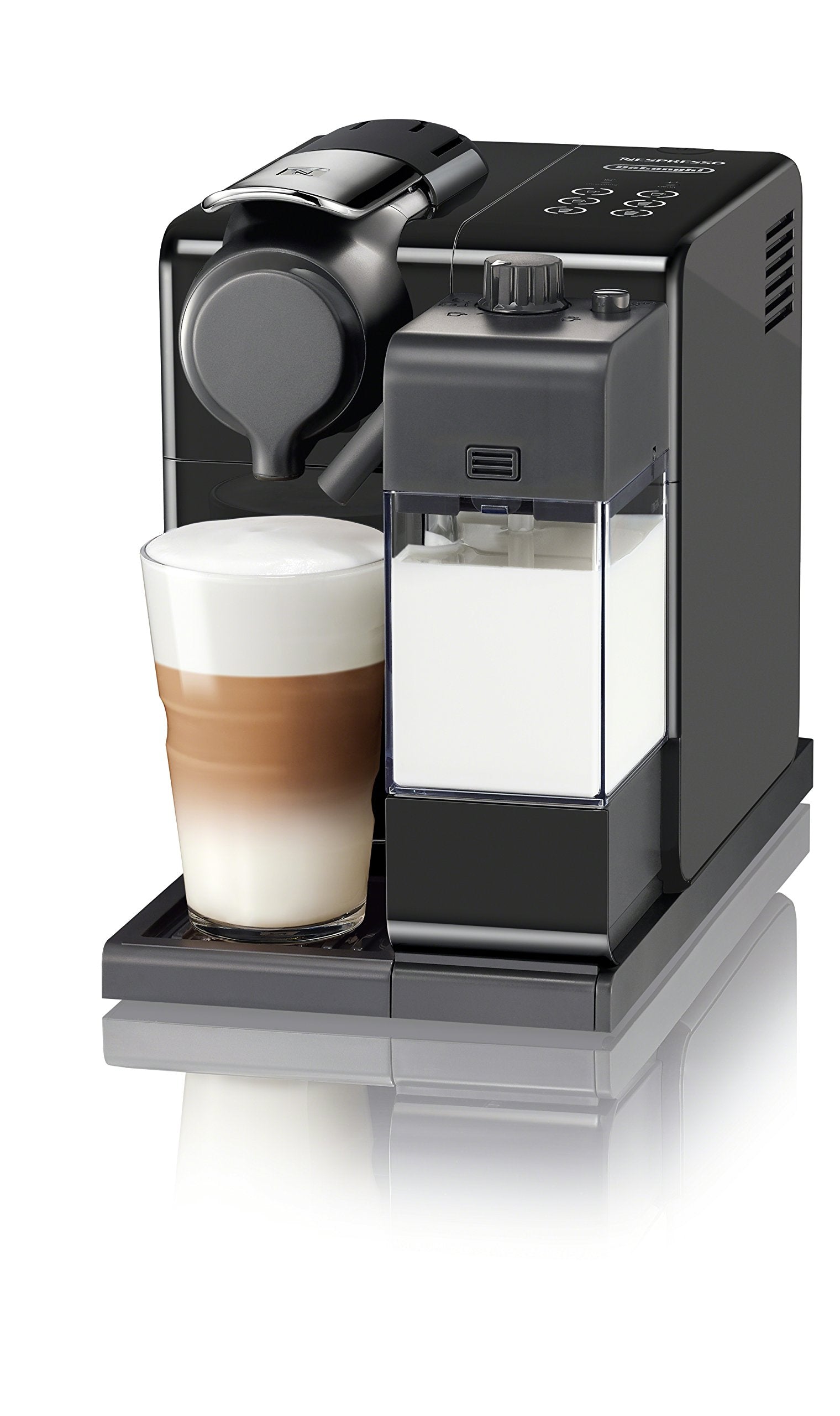 Nespresso Lattissima Touch Espresso Machine with Milk Frother by De'Longhi, Washed Black - Acceptable