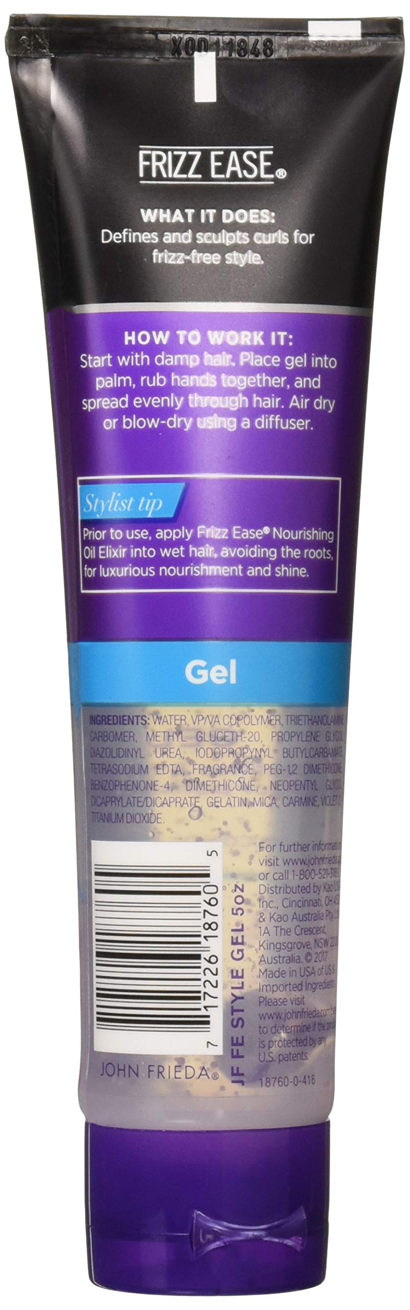 John Frieda Frizz-ease Gel Clearly Defined 5oz (3 Pack)