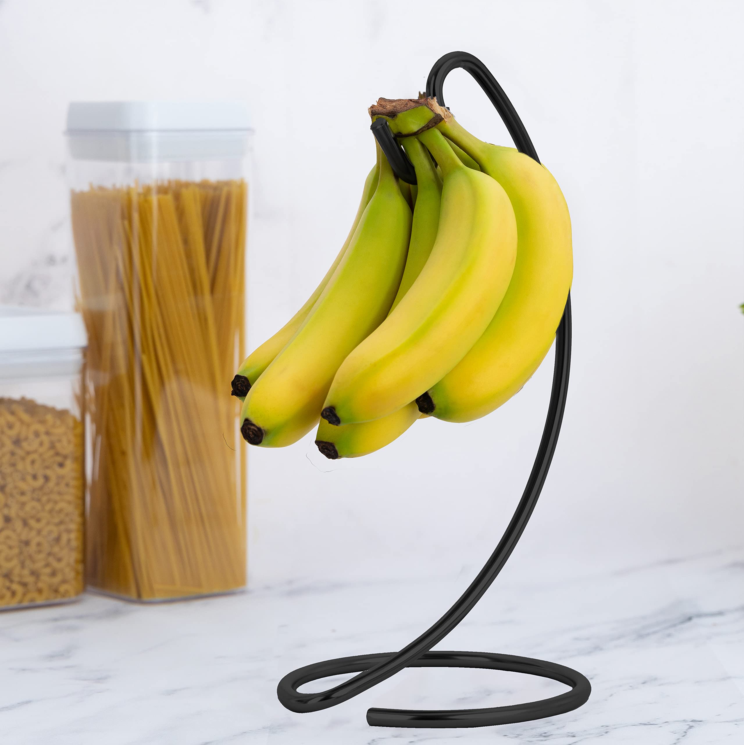 Banana Holder Modern Banana Hanger Tree Stand Hook for Kitchen Countertop, - Like New