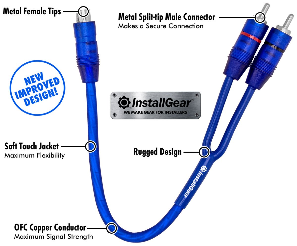 InstallGear RCA Cables - Like New