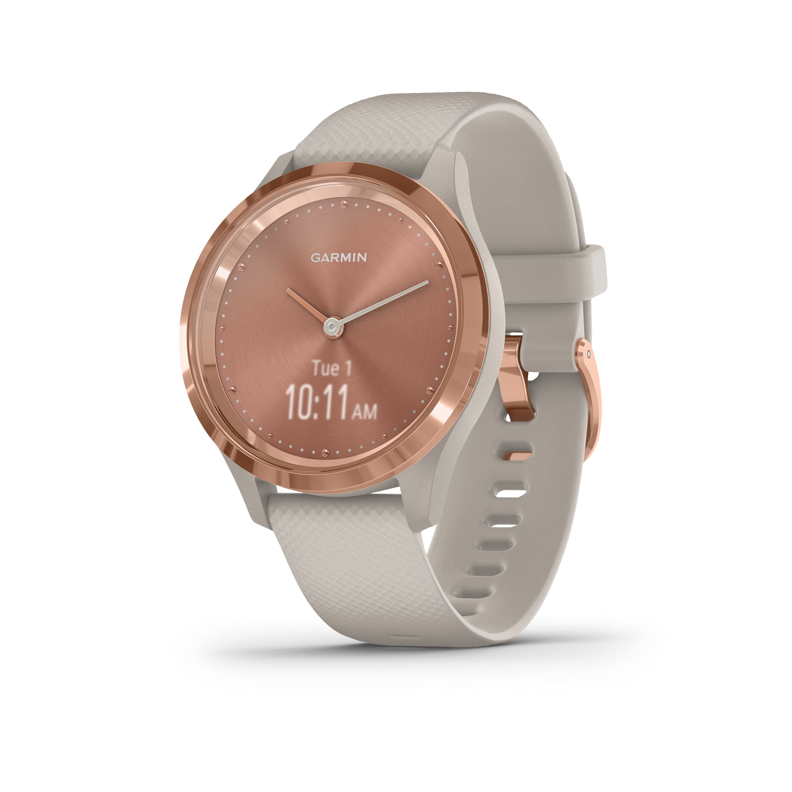 Garmin vivomove 3S Rose Gold Light Sand- Renewed - Like New