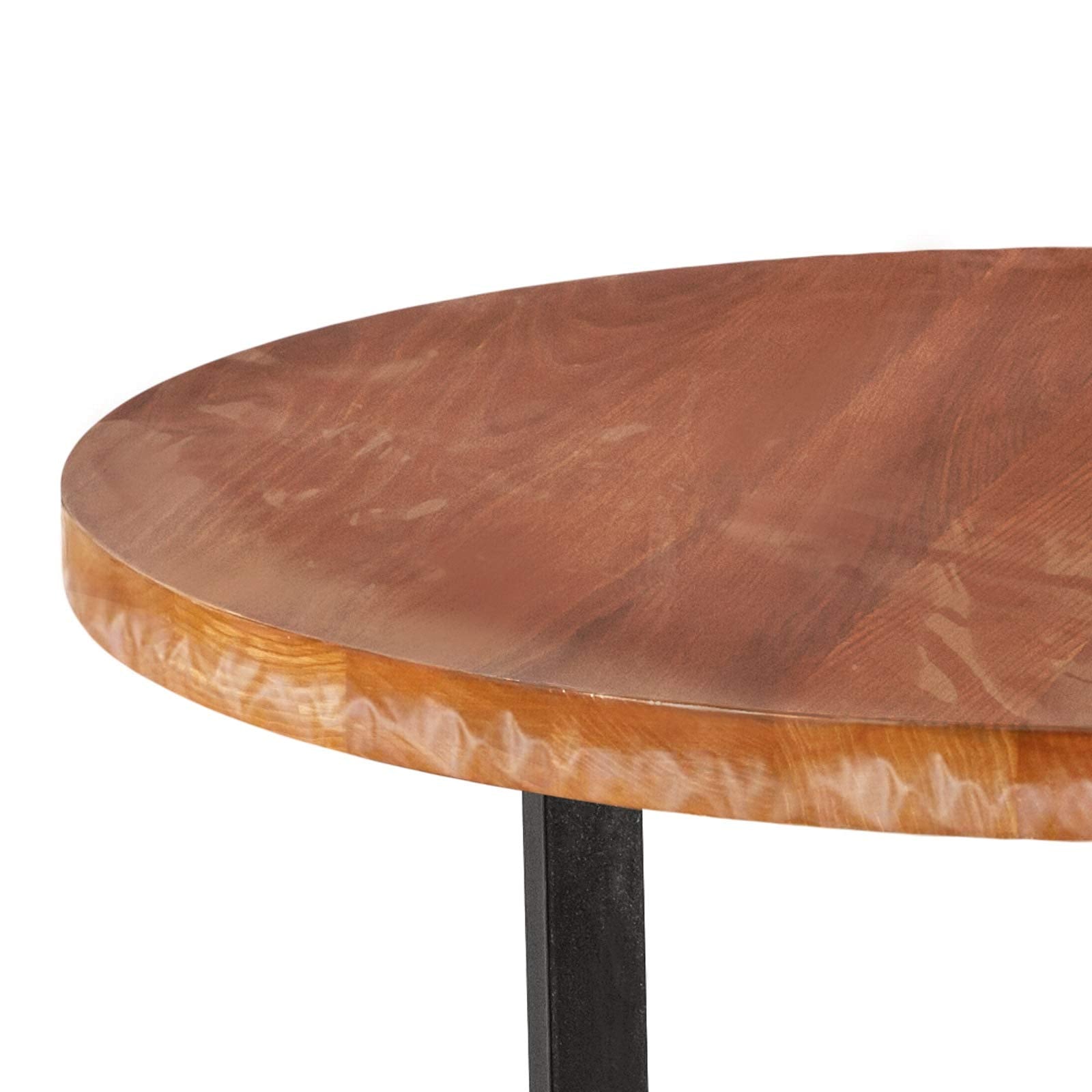 Sorfey Heavy Duty, Waterproof, Clear, Elasticized, Vinyl Tablecloth Cover. Protect Your Tables. Great for Indoor and Outdoors - Very Good