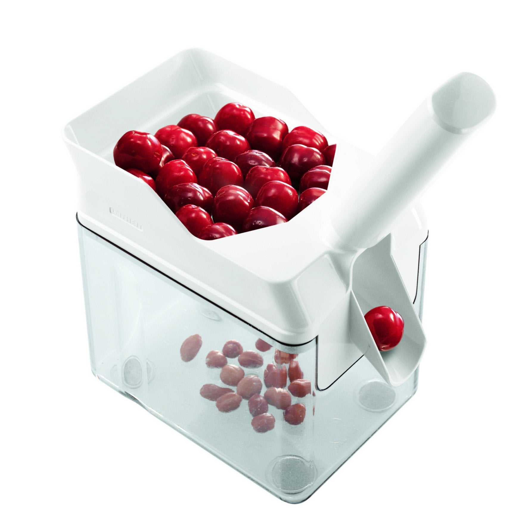 Leifheit Cherry Stoner with Pit Catcher Container - Like New