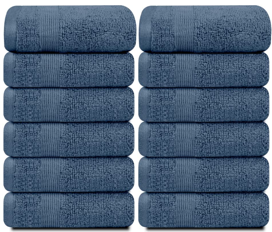 White Classic Resort Collection Cotton Towels - Like New