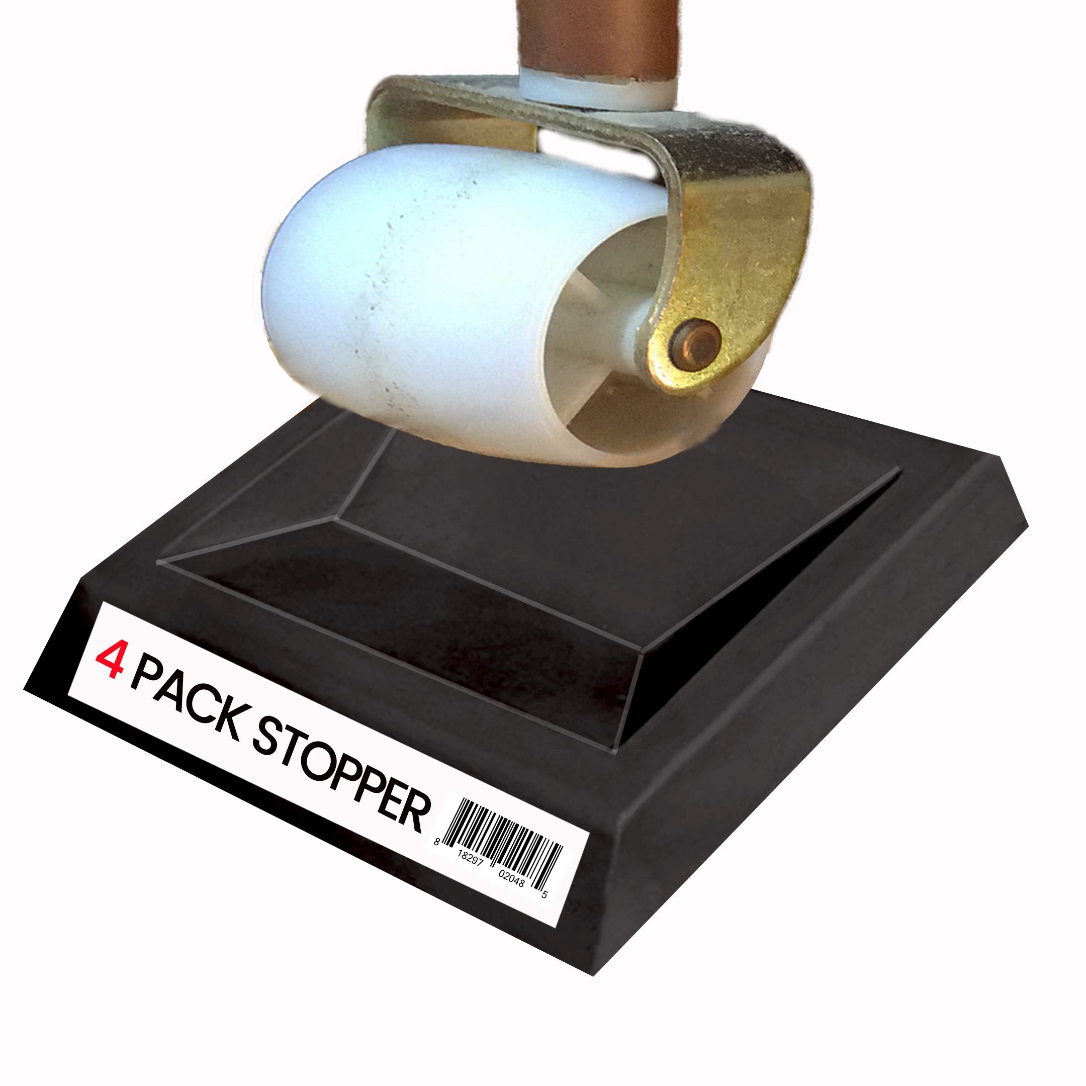 iPrimio - Newest Bed Stopper & Furniture Stopper. Caster Cups, Fits All Wheels Furniture, Floor Protector Bed. Keeps Bed from Sliding, Bed Caster Stopper. Solid Rubber. Never Scratch or Marks - Acceptable