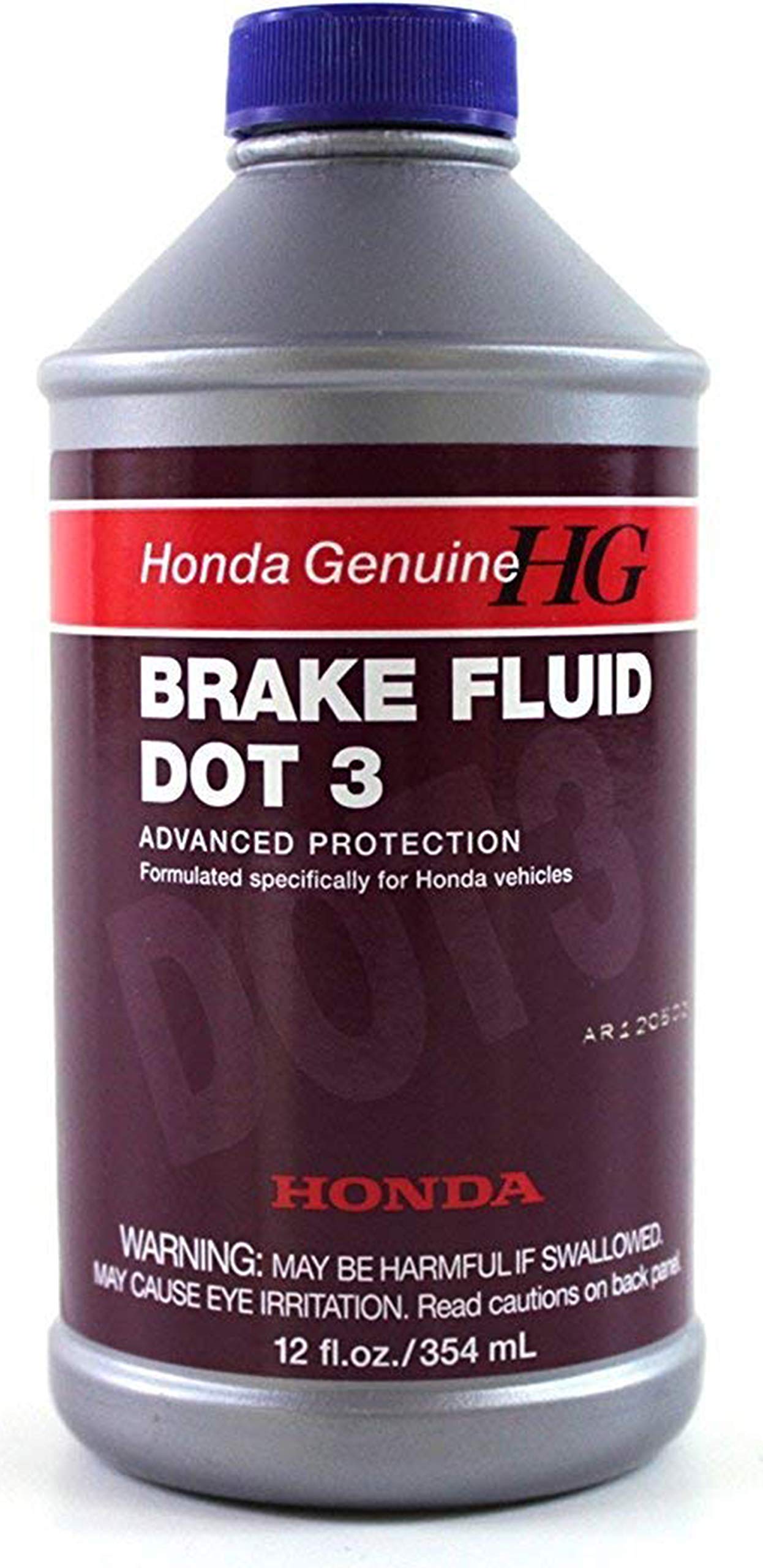 Honda. Genuine Fluid 08798-9008 DOT 3 Brake Fluid - 12 oz.
