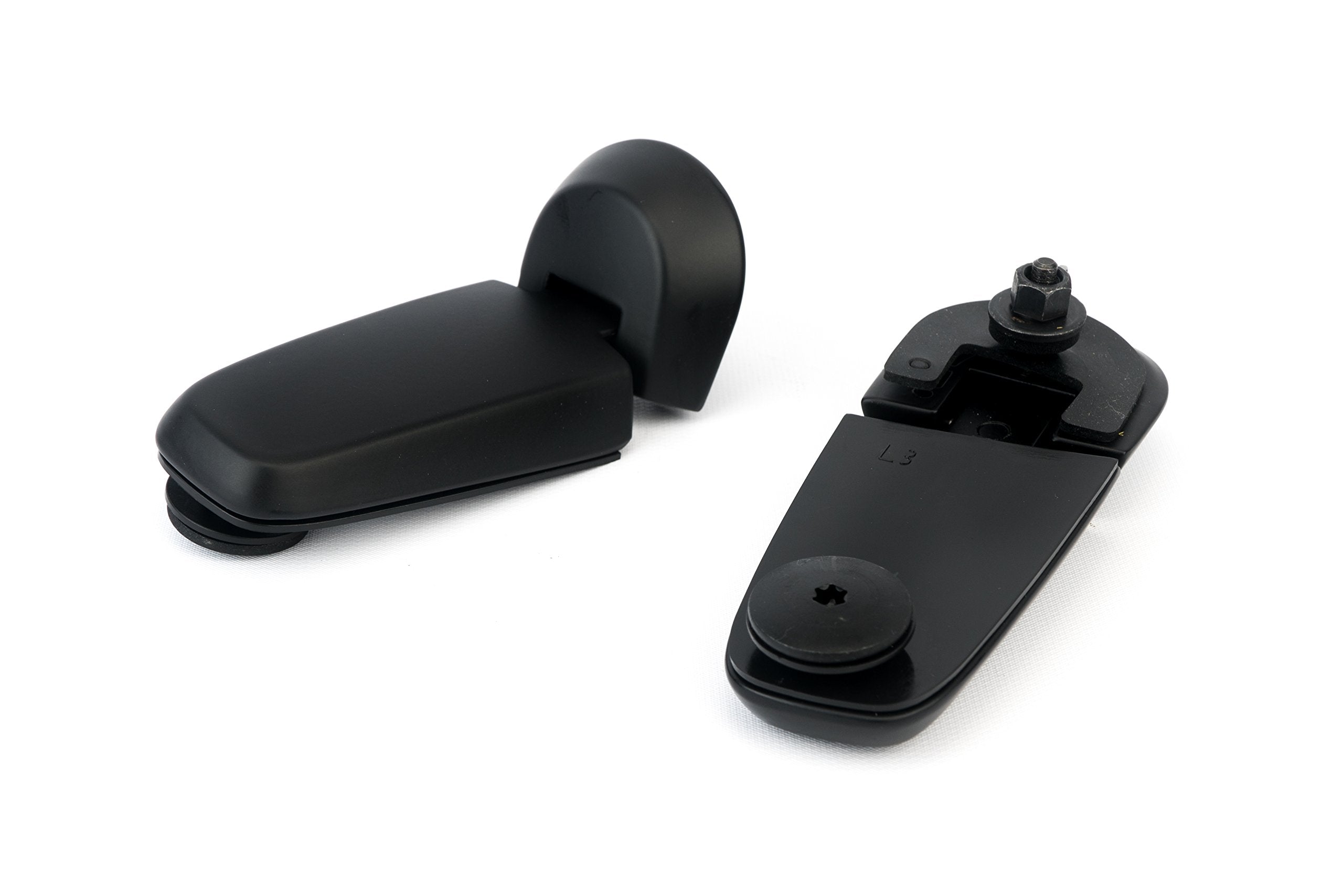 Rear Window Hinge Set (Left and Right) - Compatible with Ford Explorer and Mercury Mountaineer 2002-2005 - Replaces 3L2Z-78420A69-AC, 3L2Z-78420A68-AC, 924-160 - Rear Glass Hinges - Very Good