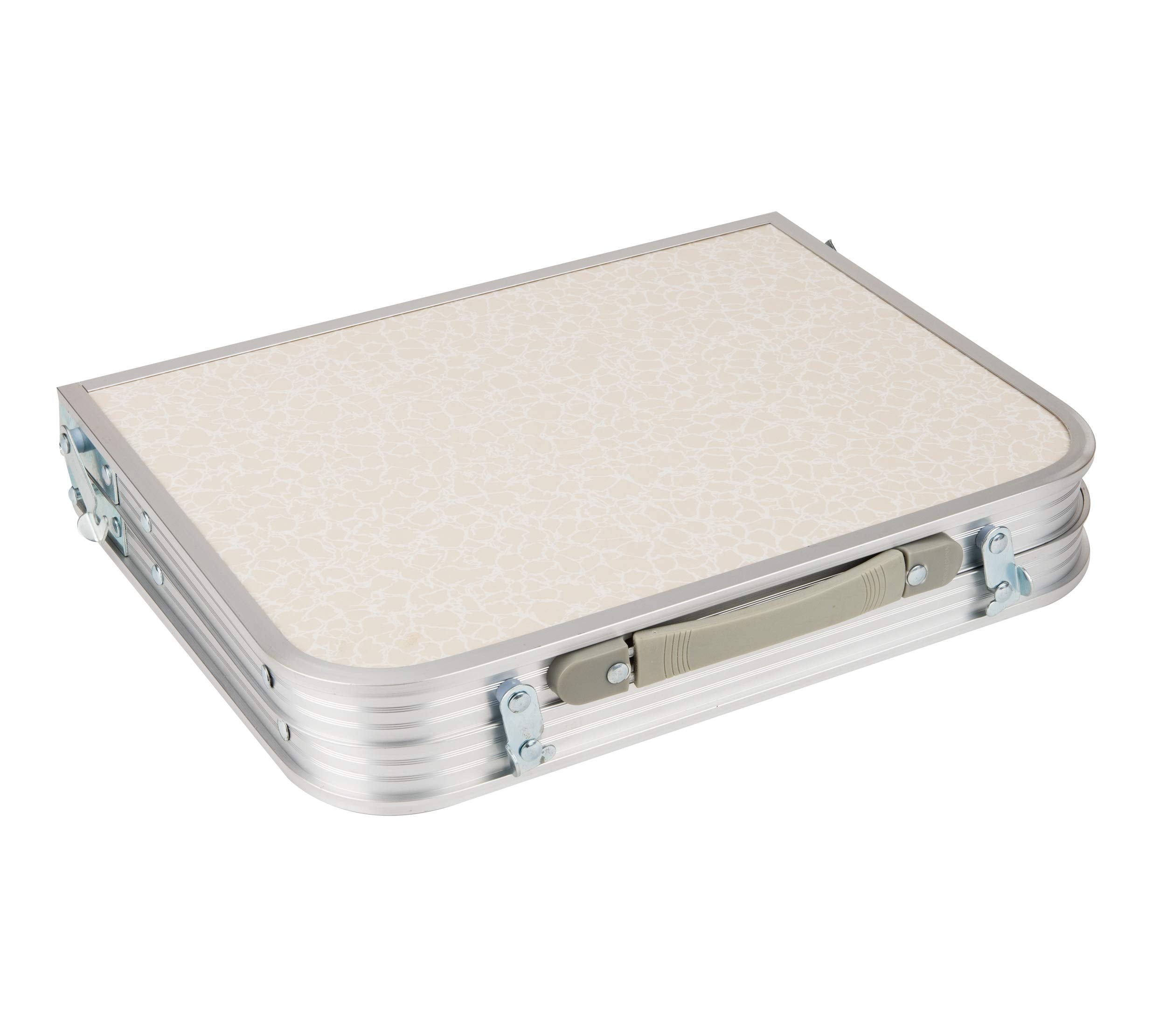 Mind Reader Folding Lap Tray Bed Breakfast Desk with Collapsible Legs - Like New