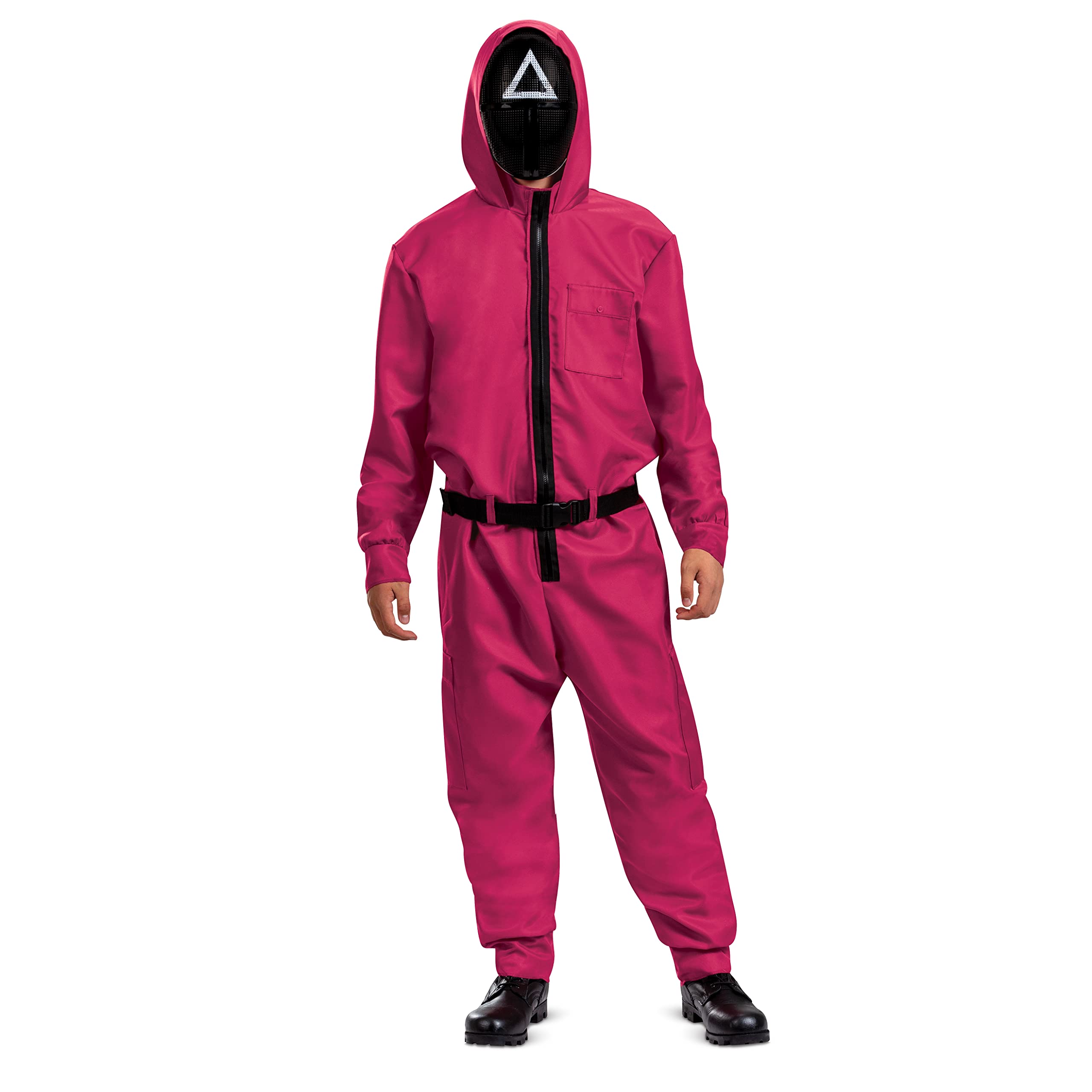 Squid Game Adult Triangle Guard Jumpsuit