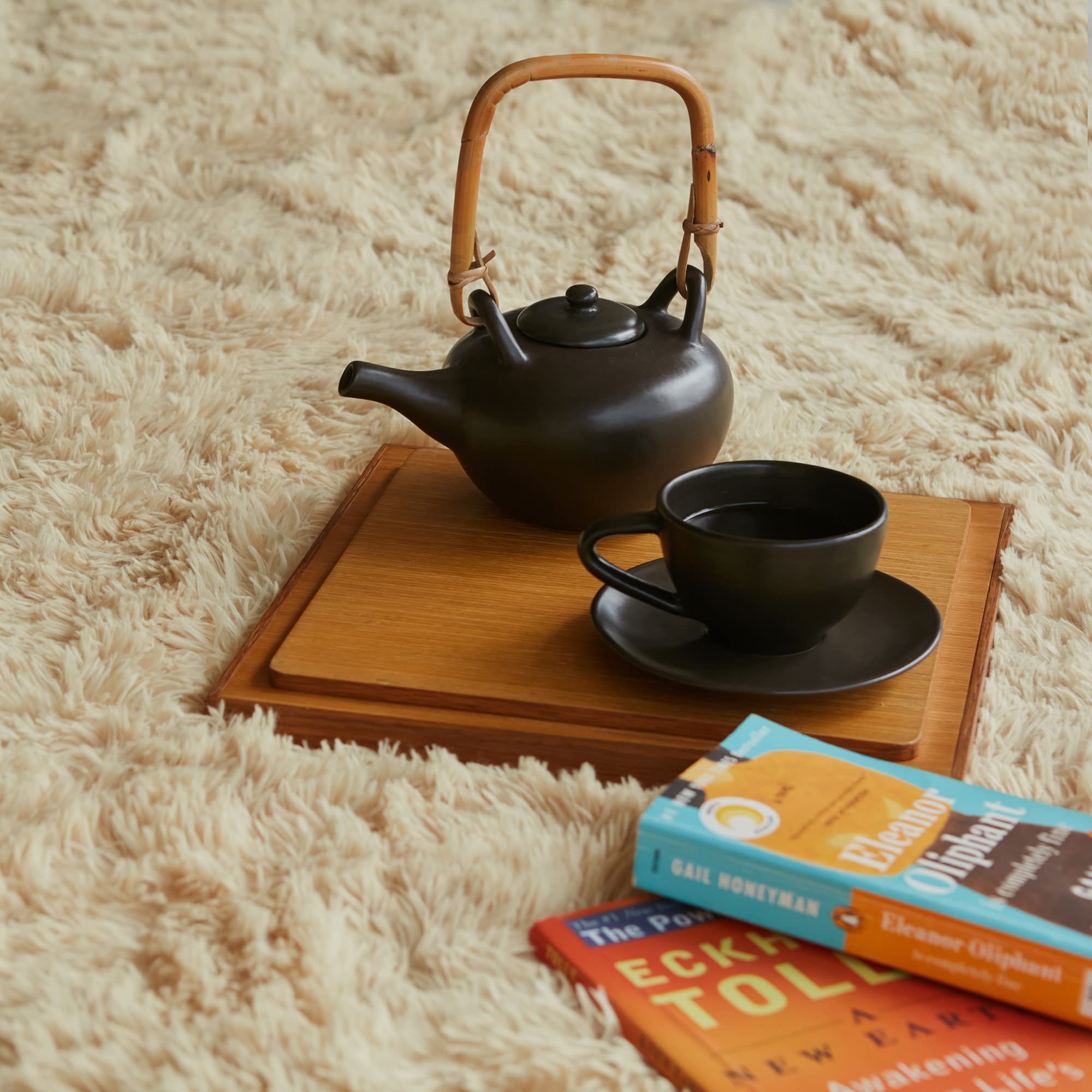 Signature Loom Fluffy Shaggy Area Rug – Soft Fuzzy Velvet Rugs for Girls Bedroom – Shaggy Carpet for Kids Room with Non-Slip Bottom – Soft Fluffy Throw Rug Indoor Living Room Carpet - Very Good