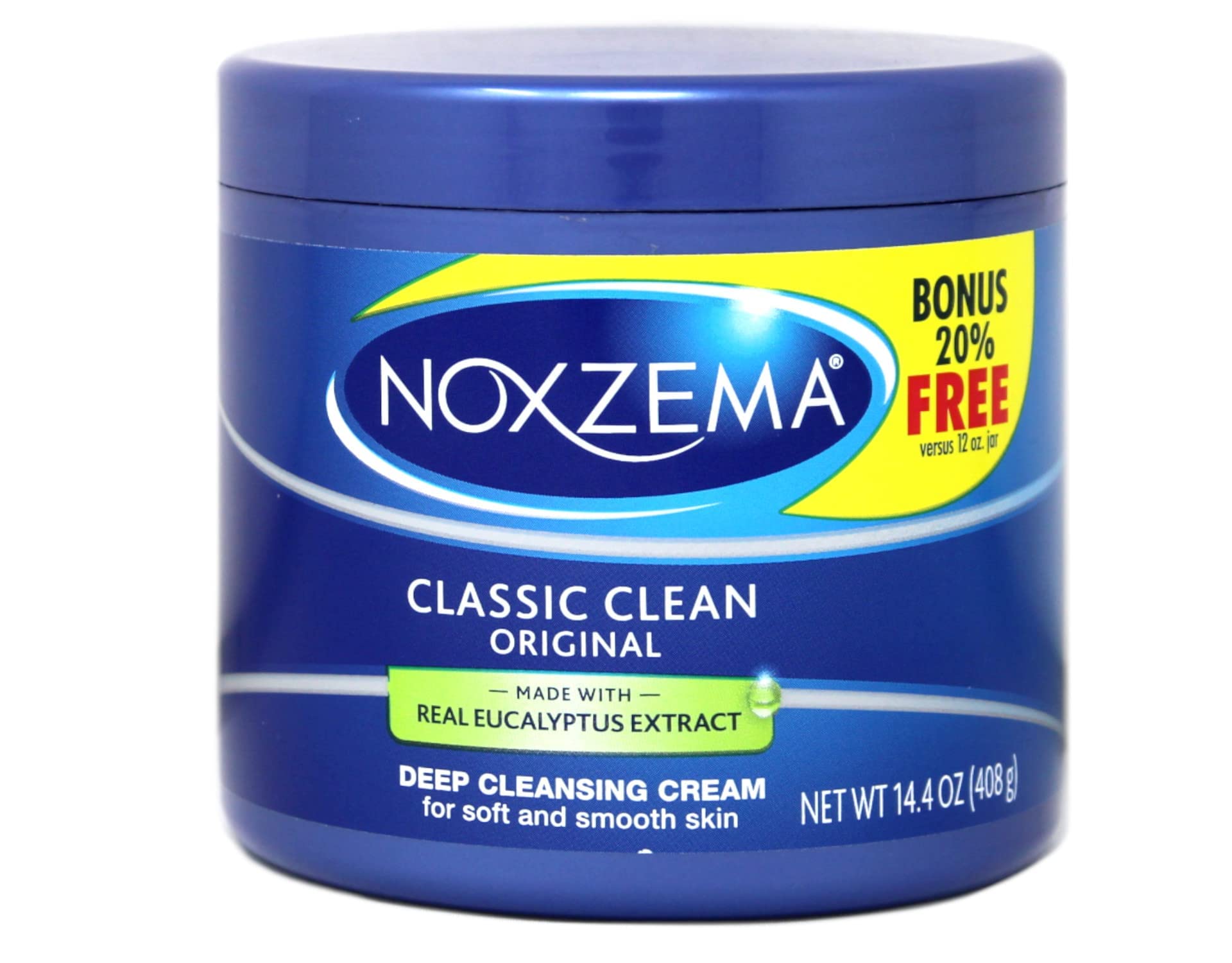 NOXZEMA Deep Cleansing Cream, 12 Ounce (Pack of 2)