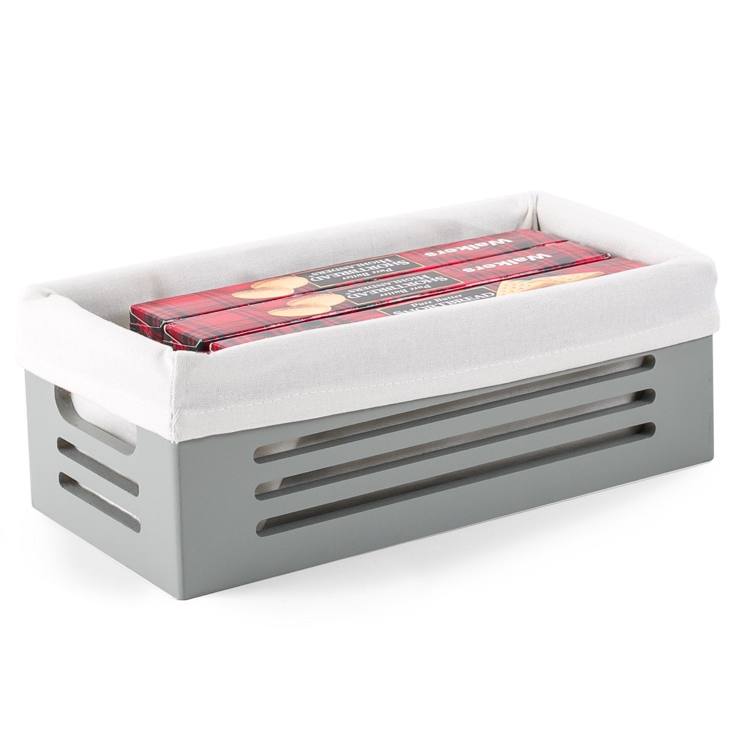 Wooden Bins Gray - Like New