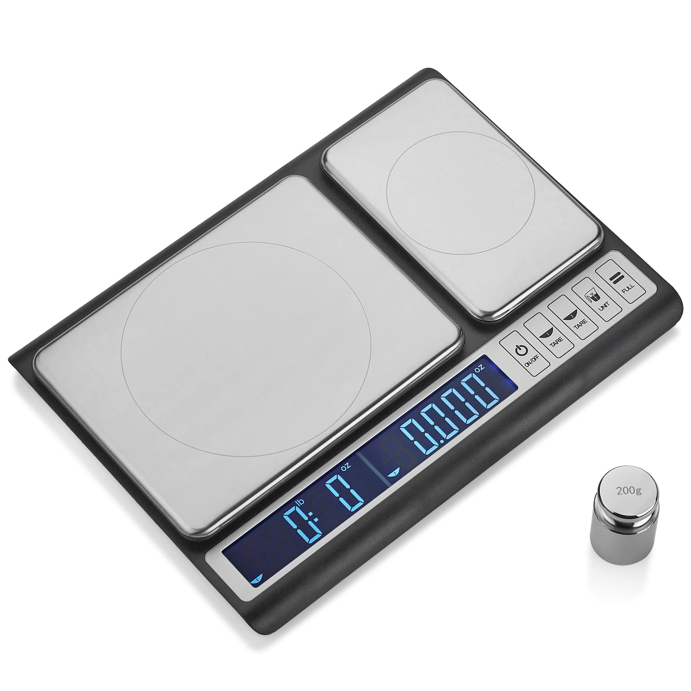 Smart Weigh Culinary Kitchen Scale 10 kilograms x 0.01 Grams, Digital Food Scale with Dual Weight Platforms for Baking, Cooking, Food, and Ingredients - Like New