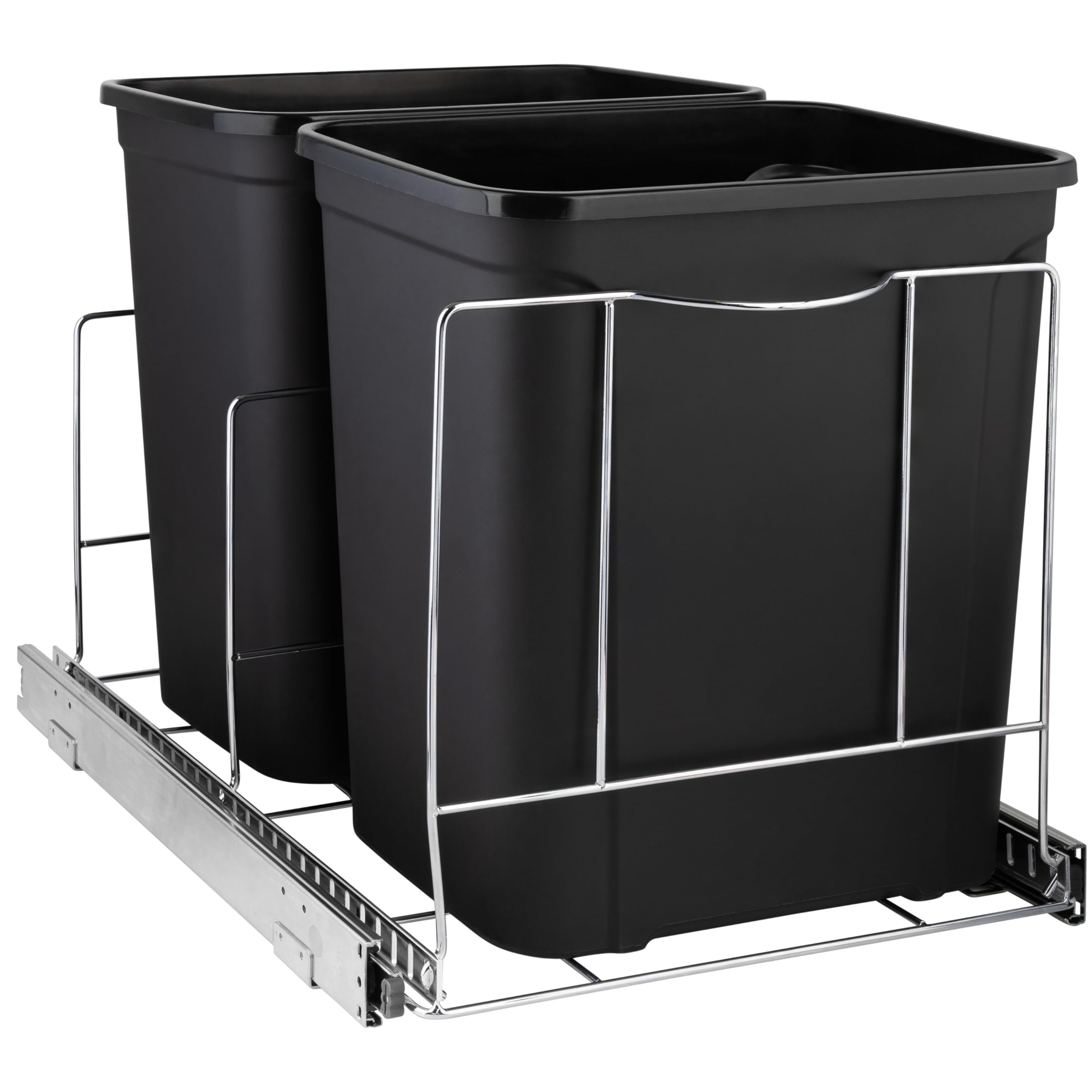 Hold N' Storage Pull Out Trash Can Under Cabinet- Trash Can Not Included - Like New