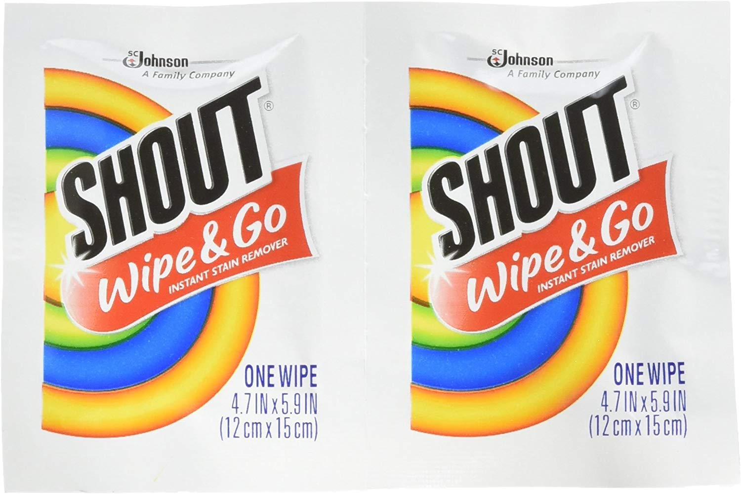 Shout Wipes (case of 80) - Like New
