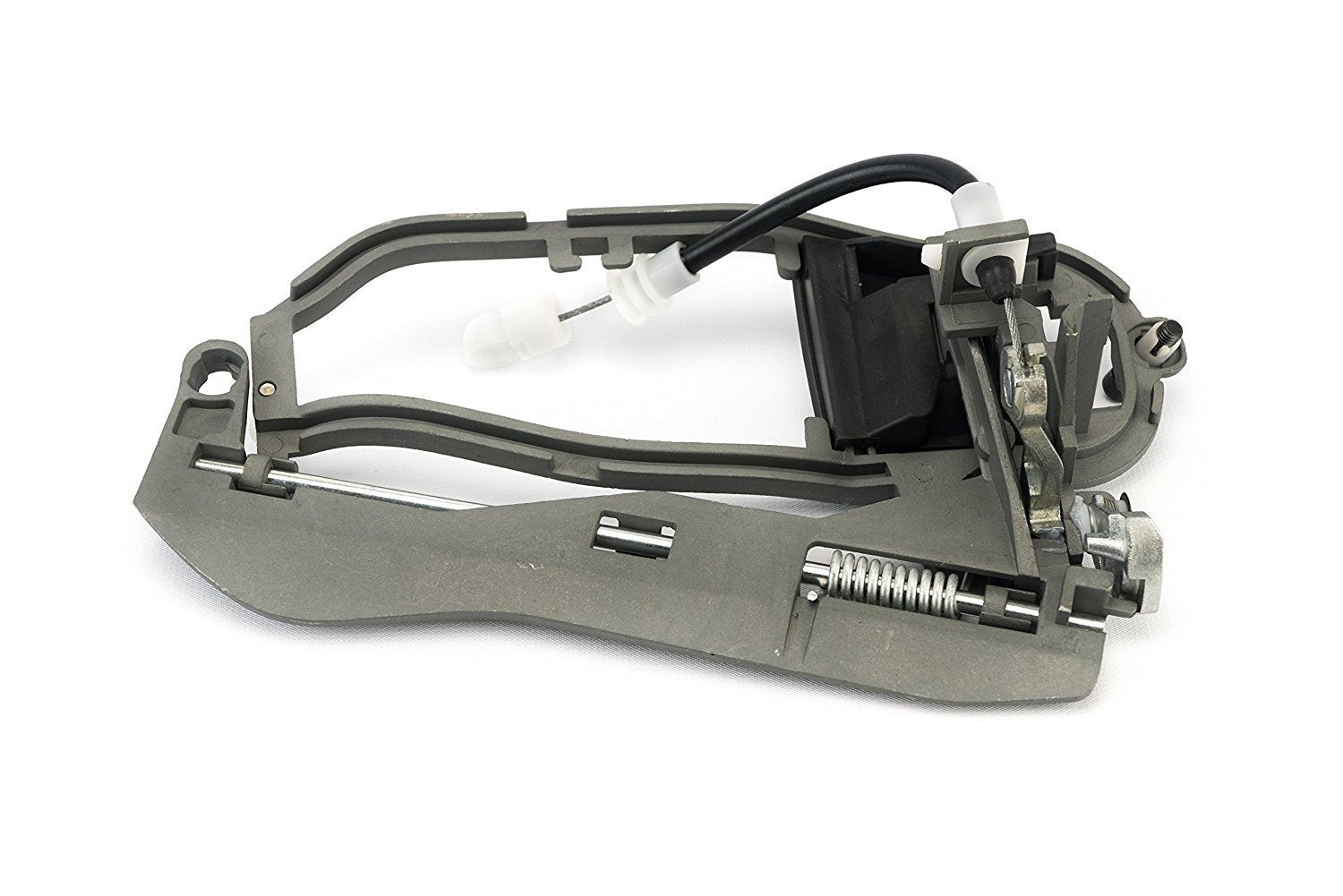 AA Ignition Front Driver Side Door Handle, Left Side Replaces 51218243615 - Compatible with BMW X5 2000, 2001, 2002, 2003, 2004, 2005, 2006 - Exterior Door Handle Carrier Assembly Replacement - Like New