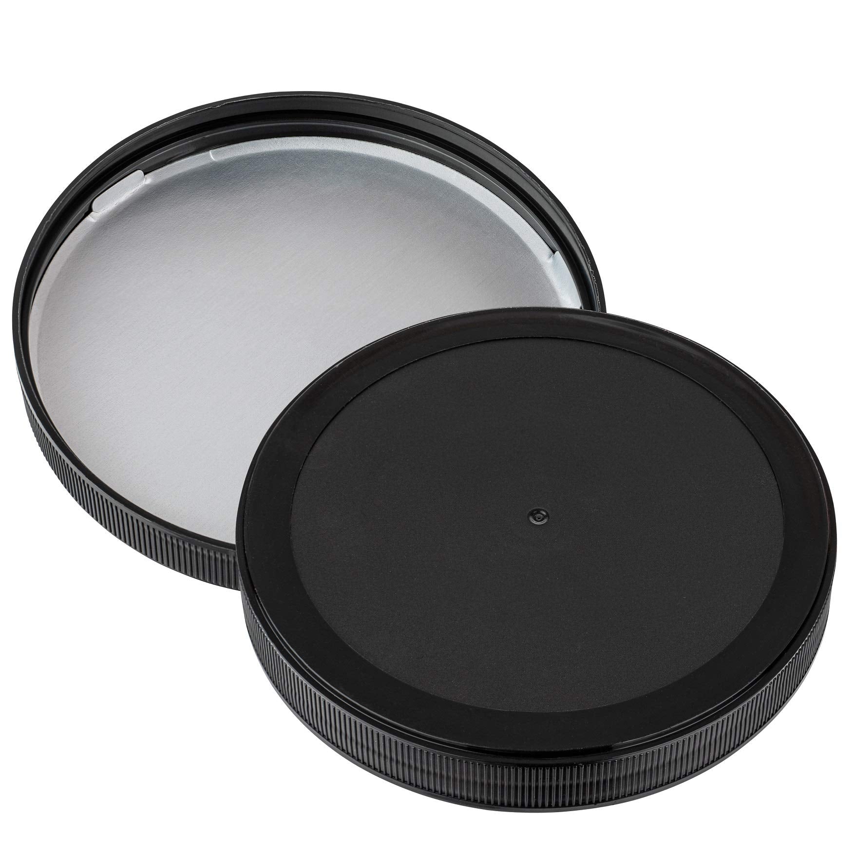 Kitchentoolz 2pk of Lids for 1 Gallon Wide Mouth Glass Jars - fits 110mm opening (110/400) - Jars not included - Like New