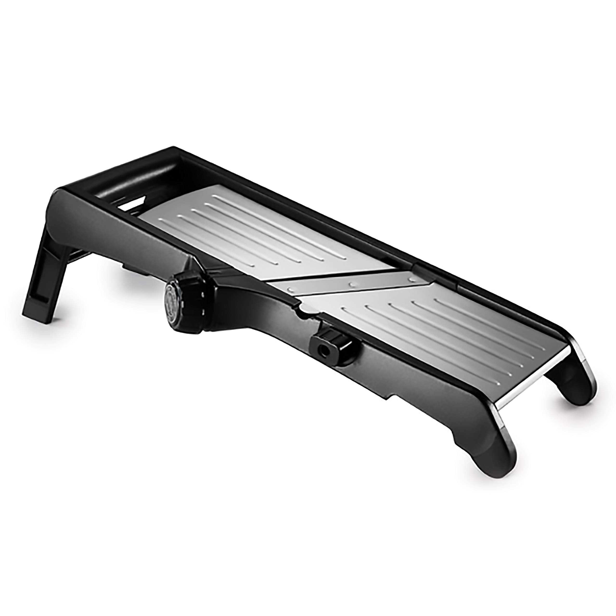 Norpro Deluxe Mandoline Slicer/Grater, Black, 12-in. - Like New