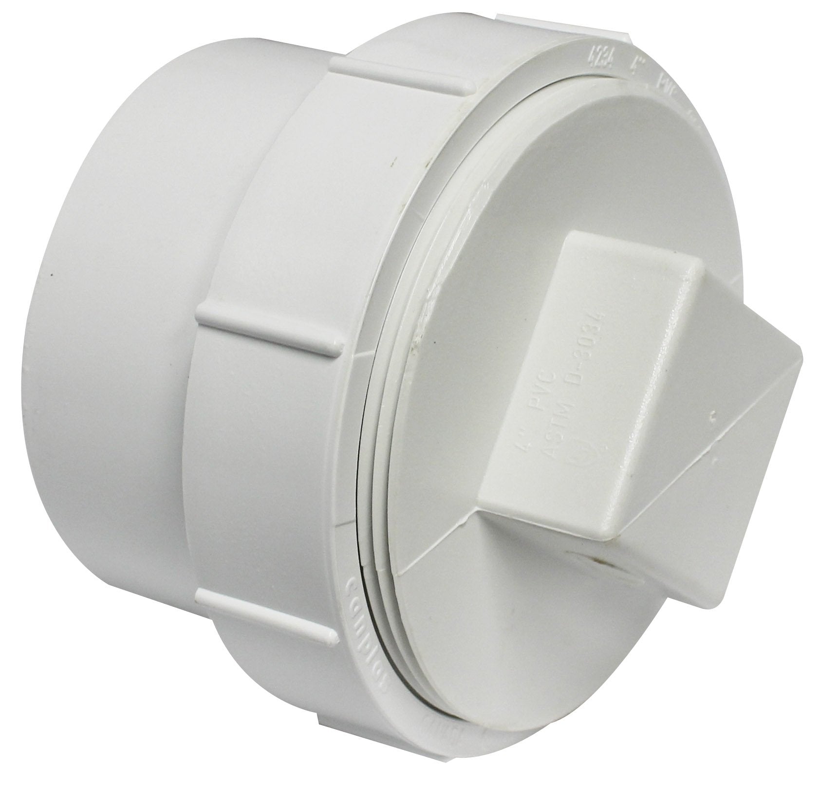 Canplas 414274BC PVC Sew 4 Cleanout with Plug  - Like New