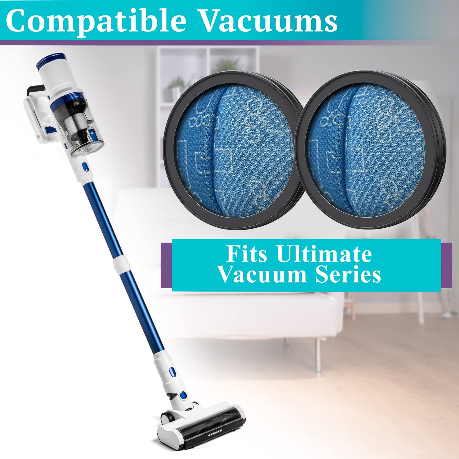 Britech Stick Vacuum Ultimate Series Filter  - Like New