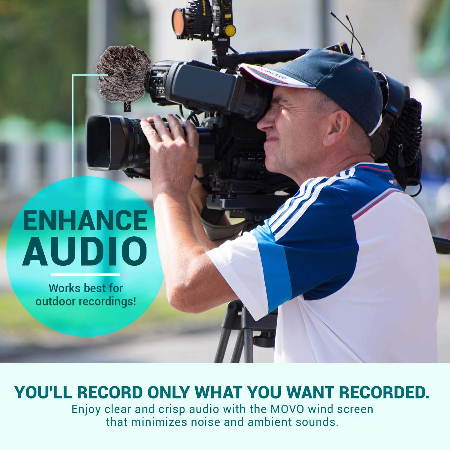 Movo WS-G9 Furry Outdoor Microphone Windscreen Muff for Portable Digital Recorders up to 3" X 1.5" (W x D) - Fits the Zoom H4n, H4n PRO, H5, H6, Tascam DR-40, DR-05, DR-07 and More (Dark Gray) - Very Good