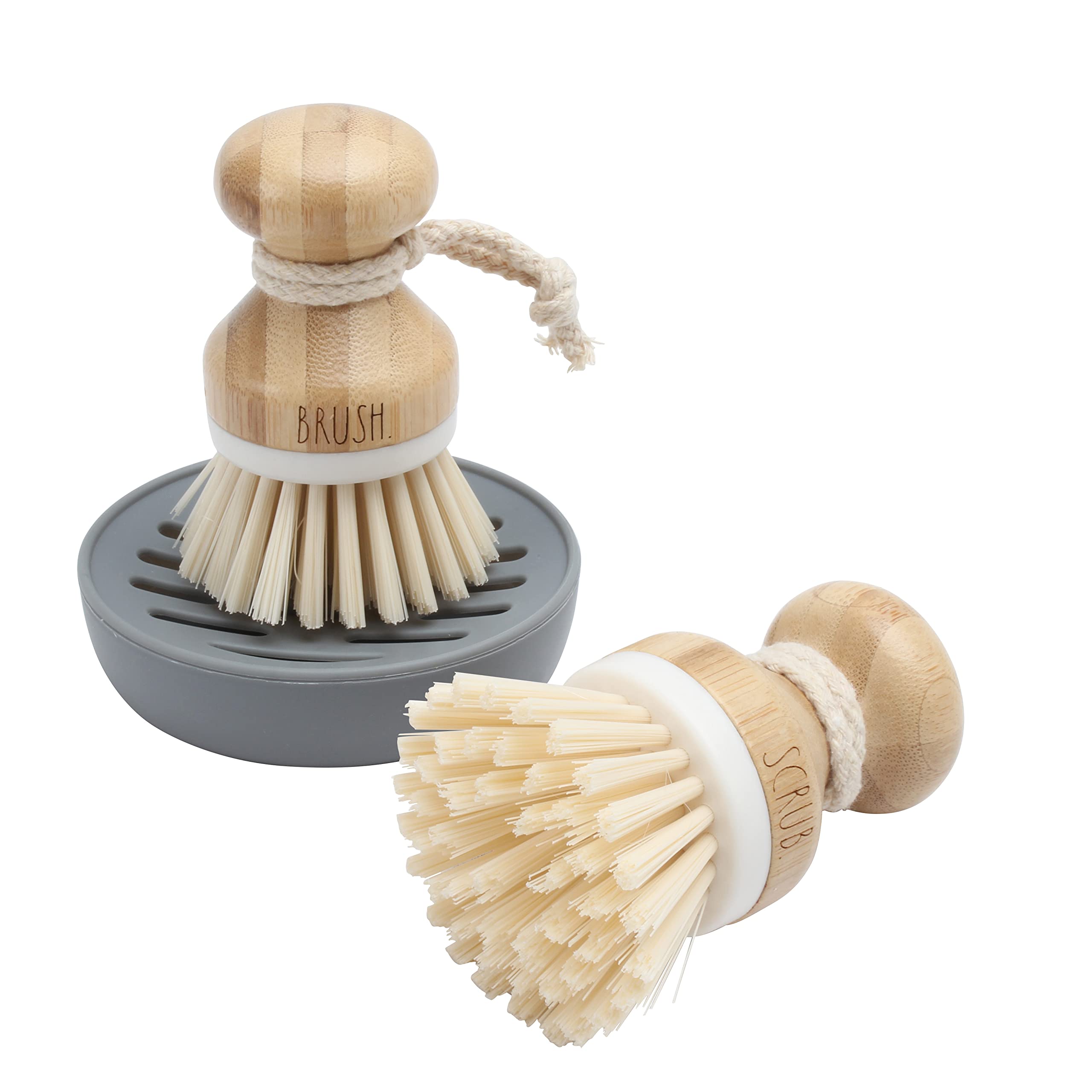 Rae Dunn Dish Brush Set - Like New