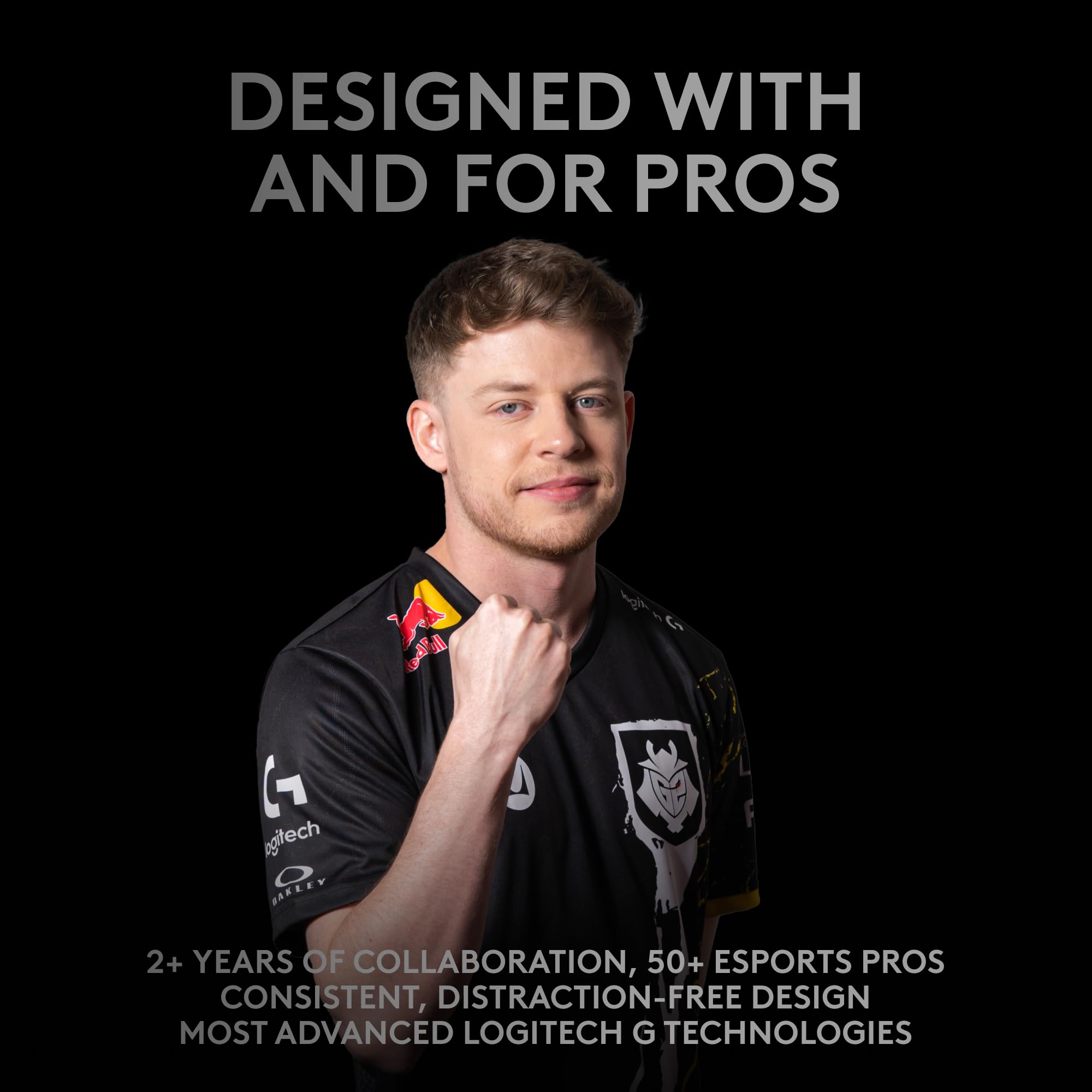 Logitech G Pro Hero LIGHTSYNC RGB Lightspeed Wireless Gaming Mouse 16000DPI - Very Good