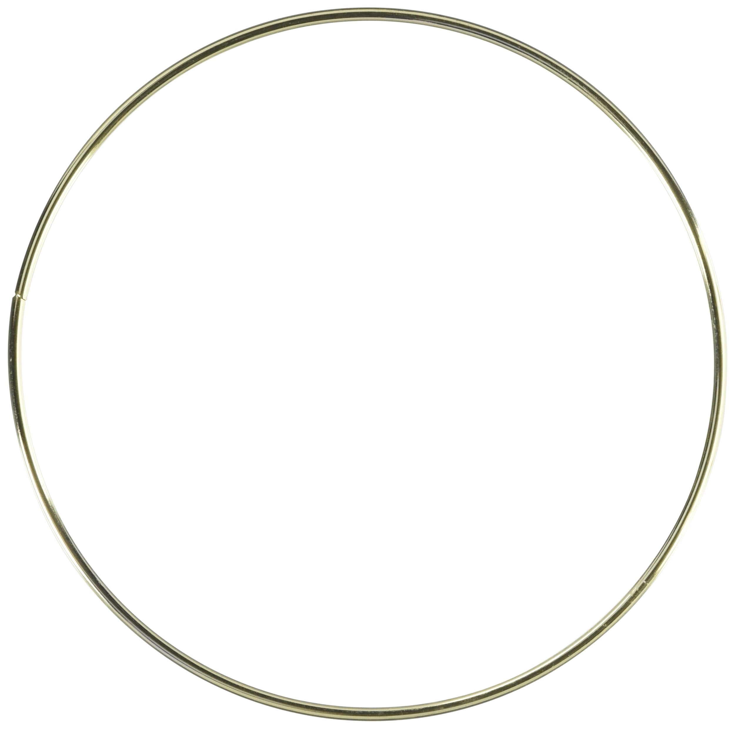 Darice Metal Ring Gold 14 inches (6-Pack) 17162 - Like New