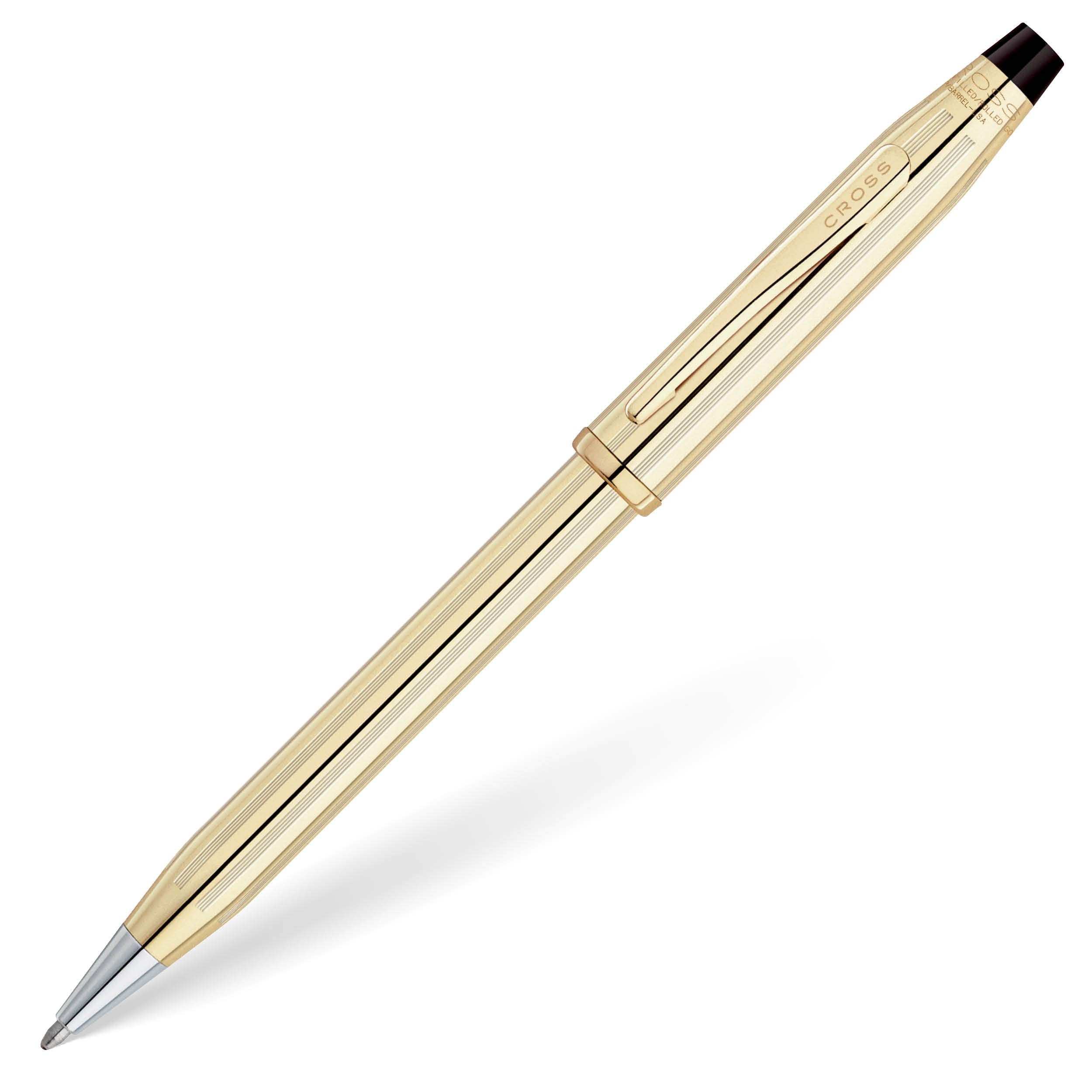 Cross Century II Translucent Cobalt Blue Lacquer Ballpoint Pen - Like New