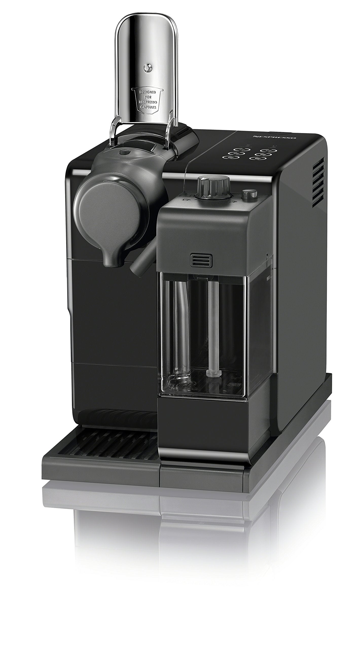 Nespresso Lattissima Touch Espresso Machine with Milk Frother by De'Longhi, Washed Black - Acceptable