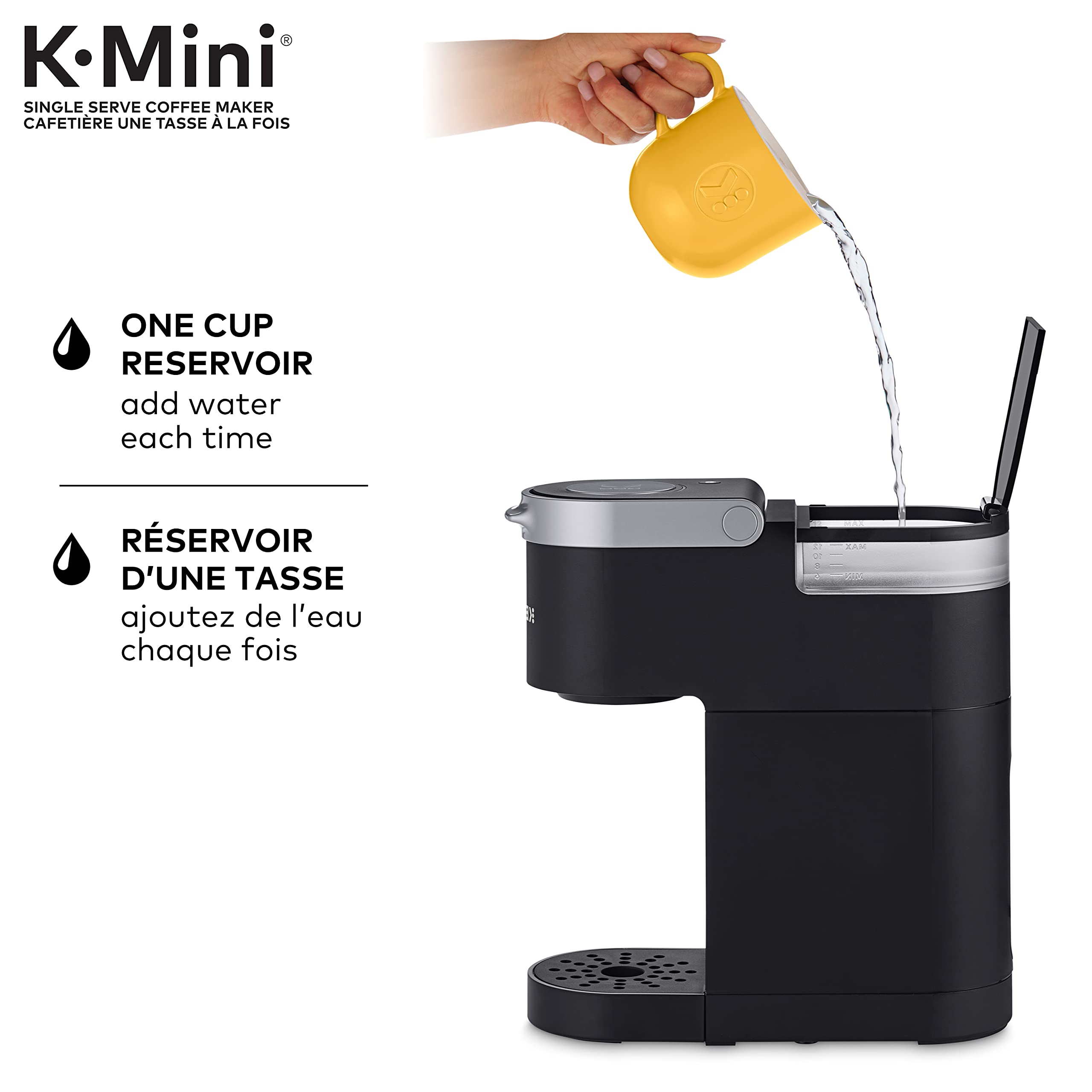 Matte Black Hot Beverage K-Mini Dispenser - Very Good