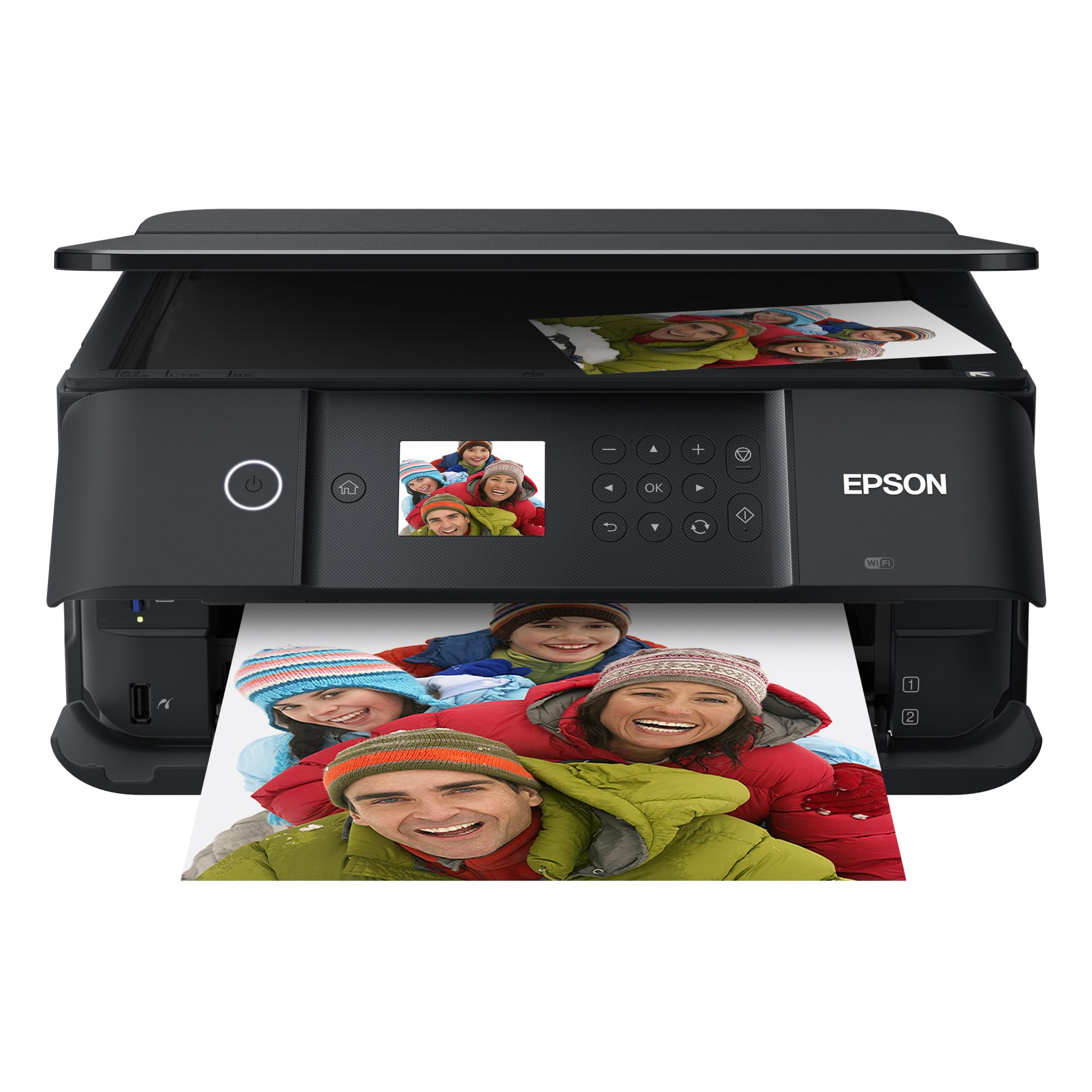 Epson Expression Premium Wireless Color Photo Printer with ADF, Scanner and Copier, Black - Like New