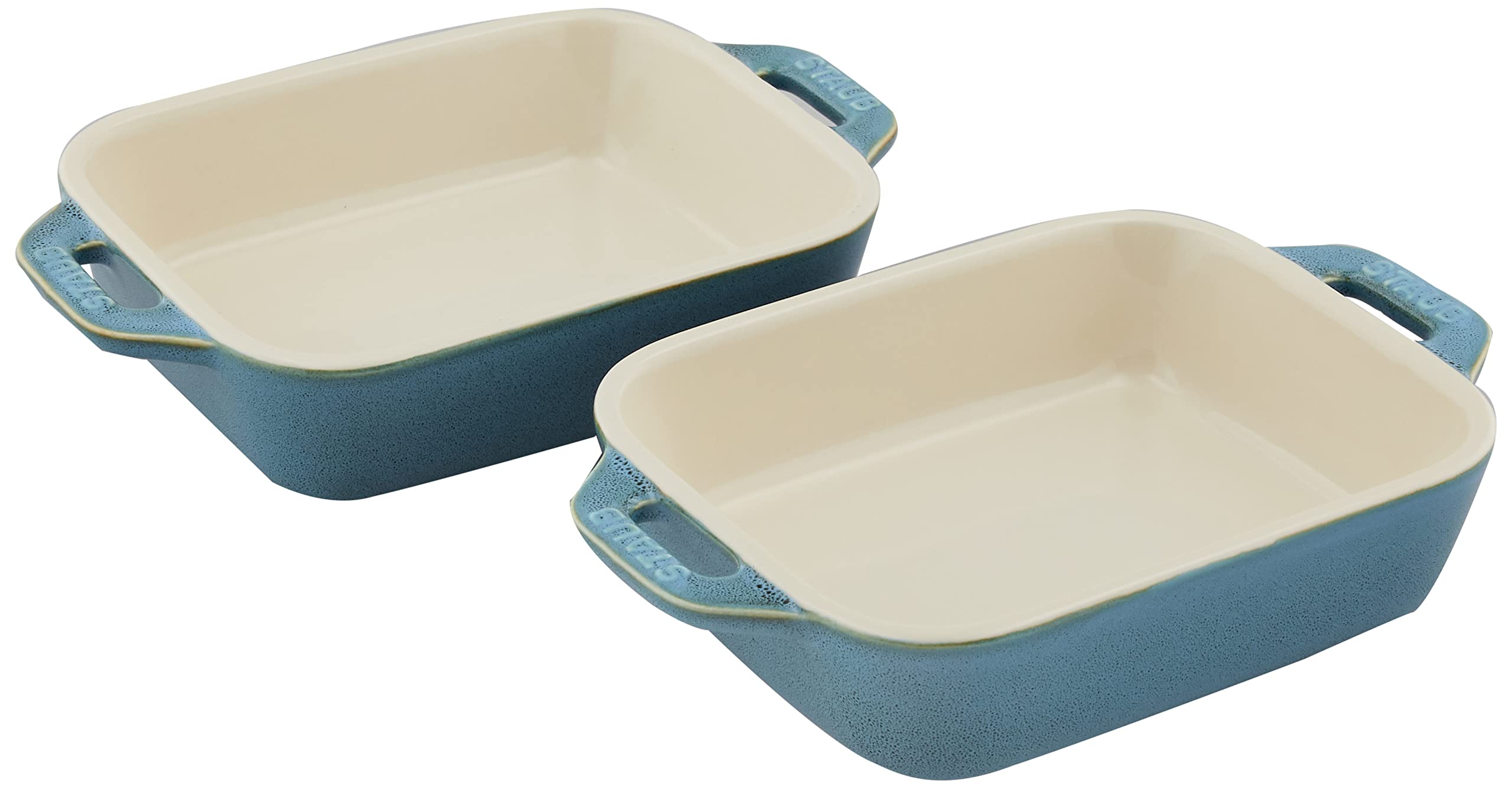 Staub Ceramic Dish Series Turquoise - Like New